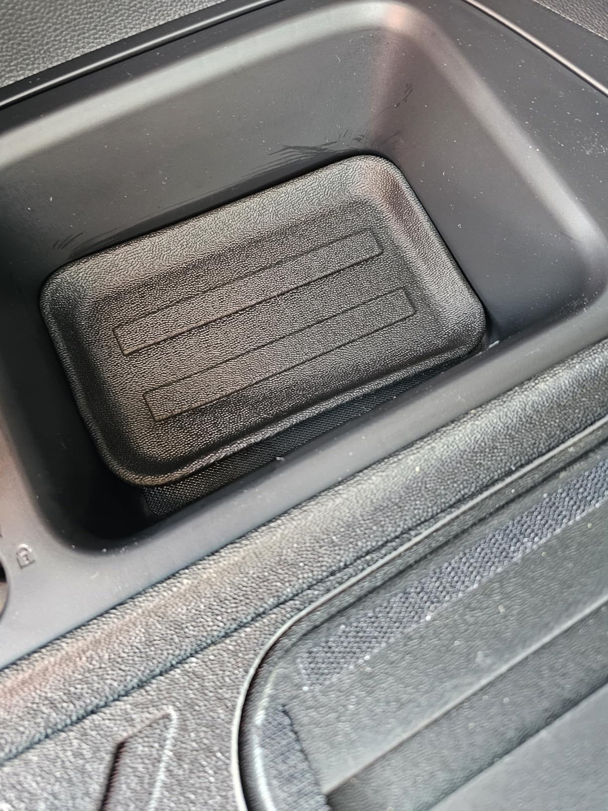 Auxko All Weather Cargo Liner Fit for Honda CR-V(Include Hybrid) 2023 2024 2025 2026 Upper Position TPE Rubber Trunk Mat CRV Accessories All Season Guard Odorless Anti-Slip Cargo Mat Black customer photo 1