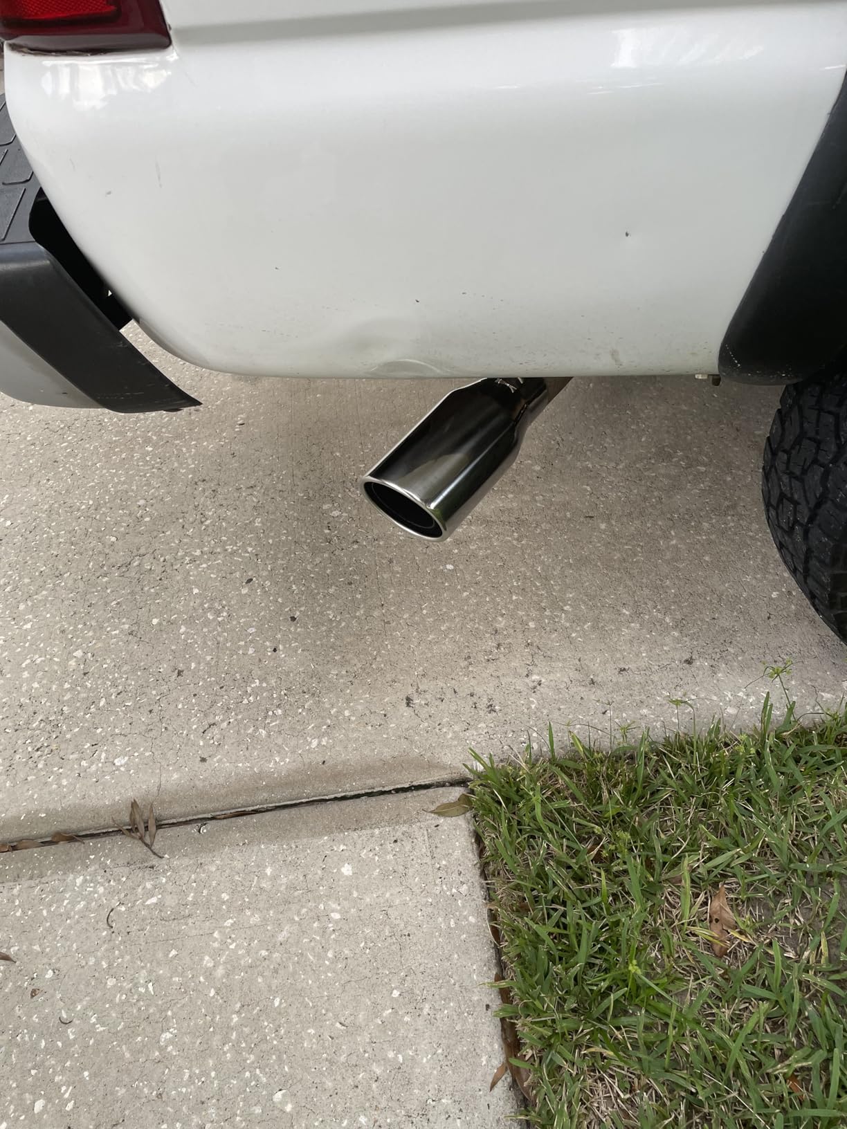 Richeer Adjustable 3-3.5 inch Inlet Exhaust Tip, 5