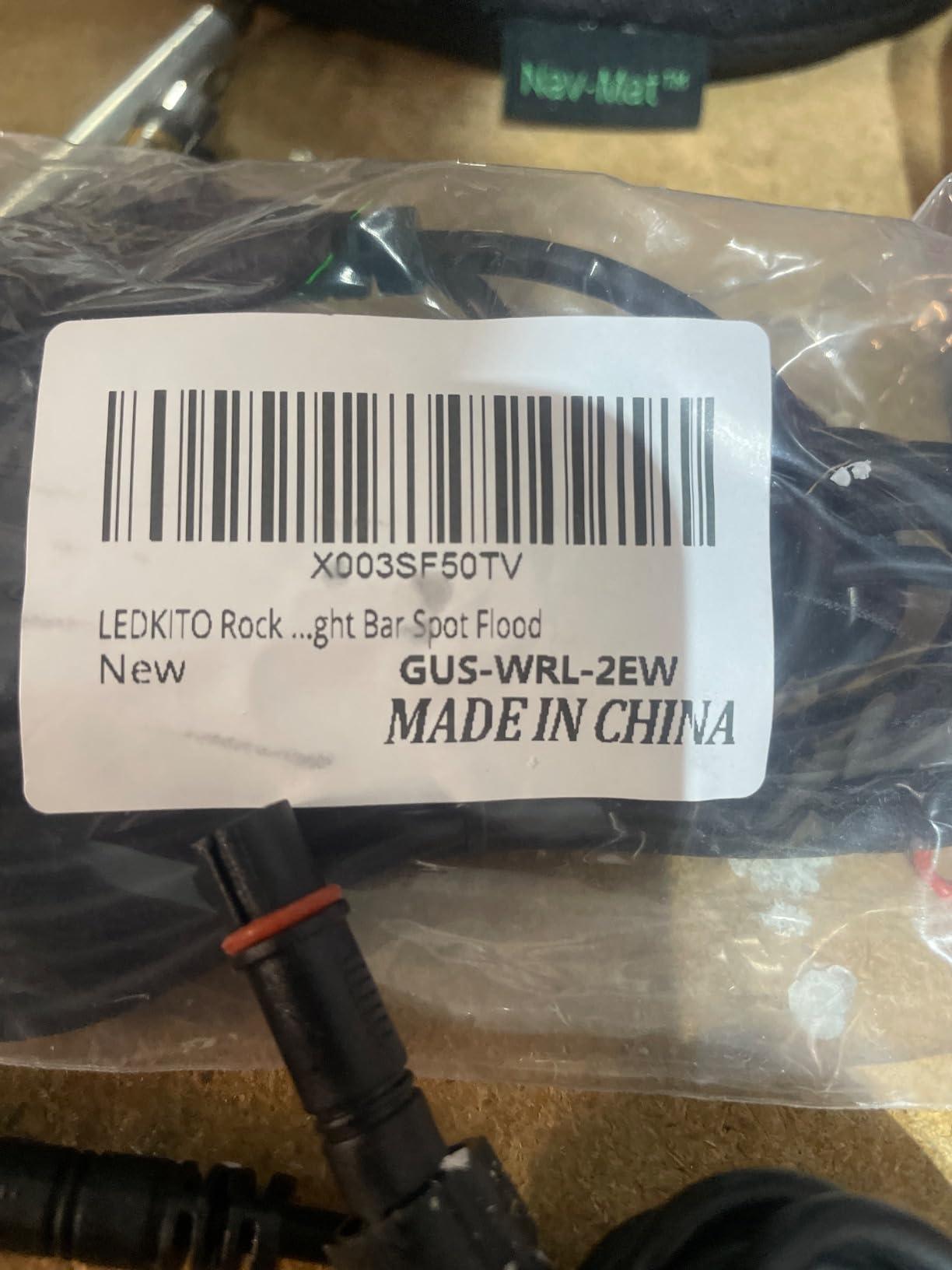 LEDMIRCY LED Rock Lights Extension Cable Wire Cord 2Pin Waterproof 4PCS 5ft 22AWG with Male to Female Connectors 11mm Nut Size for Wheel Lights Spot Flood Light Driving Fog Light for Truck customer photo 2