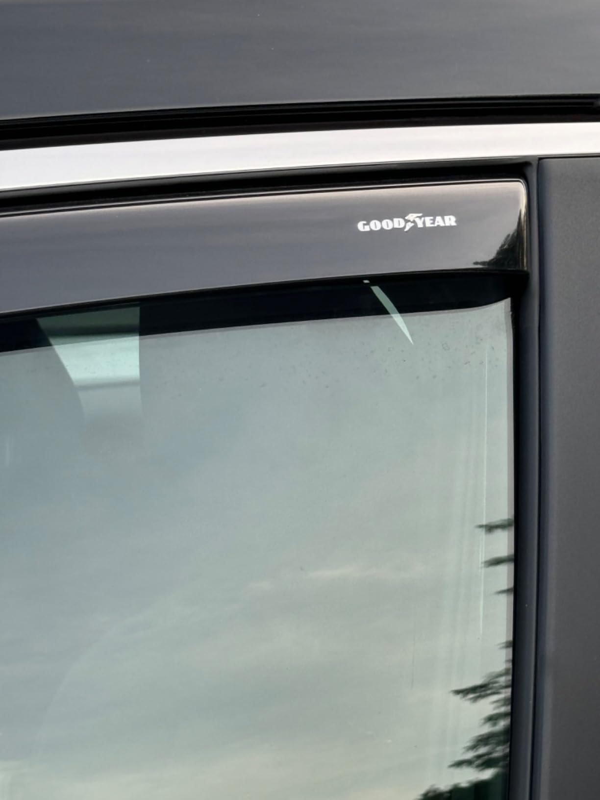 Goodyear Shatterproof in-Channel Window Deflectors for Volkswagen Taos 2022-2026, Rain Guards, Window Visors for Cars, Vent Deflector, Car Accessories, 4 pcs - GY007938 customer photo 2