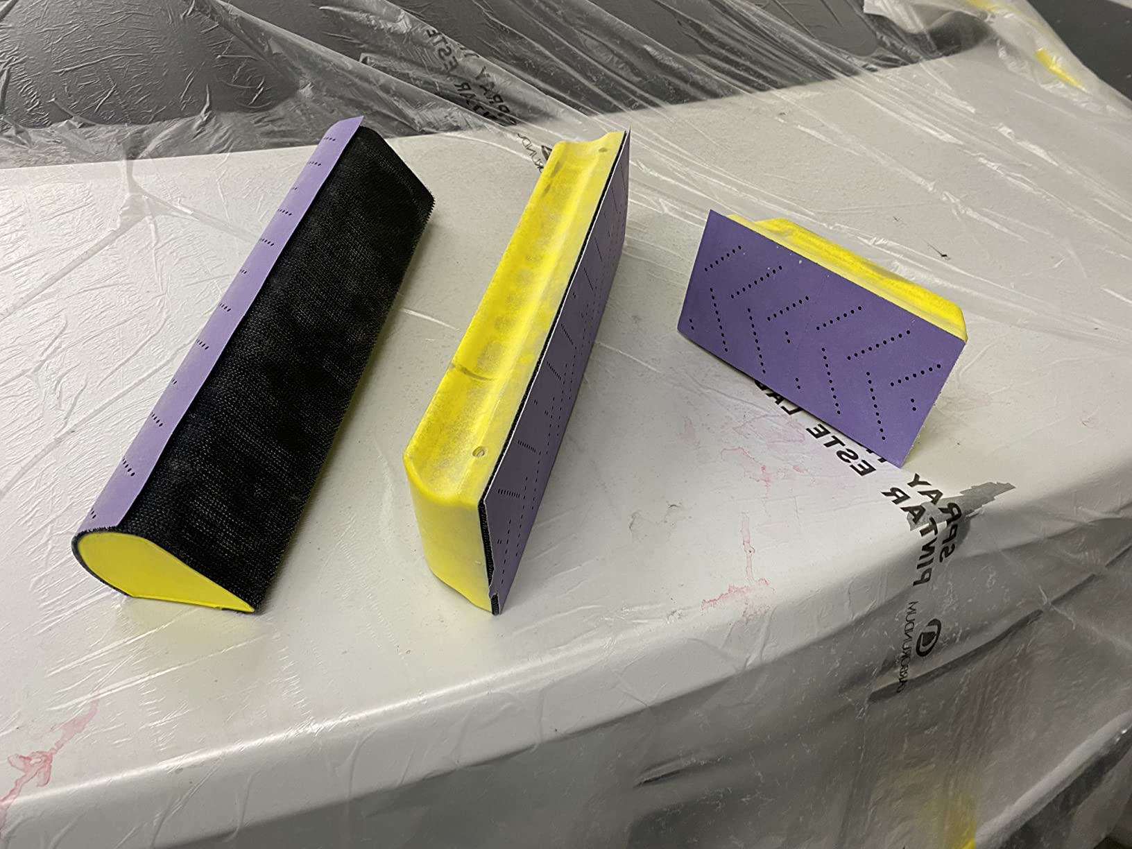 Hand Sanding Block Set of 7, PSA Base Auto Body Sanding Block Kit with Long Panel Sander customer photo 2