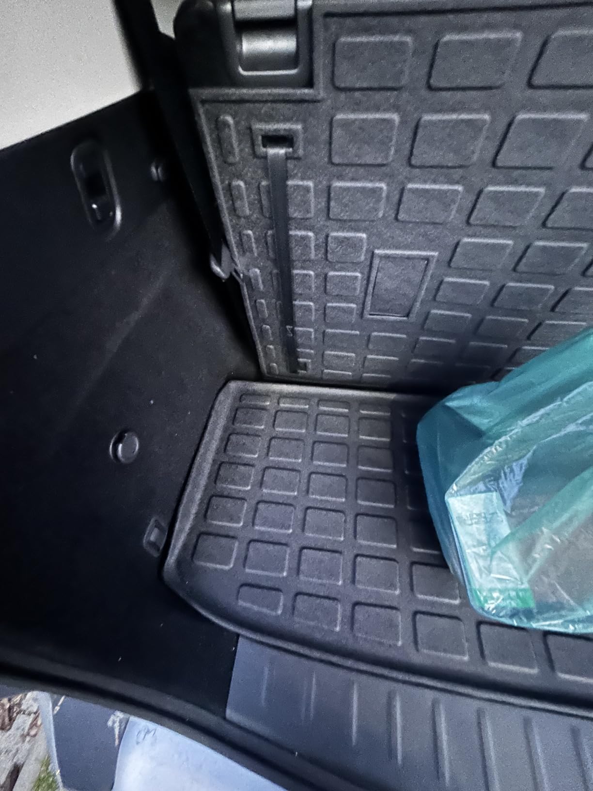 powoq Cargo Mat Compatible with 2022-2026 Nissan Pathfinder Trunk Mat with Backrest Mat TPE Cargo Liner customer photo 1