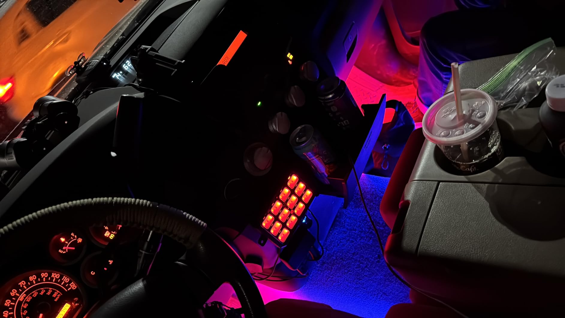 Auxbeam 12 Gang Switch Panel Bluetooth RGB AC-1200 with APP & Remote Control Toggle Momentary Pulsed Switch Pod Off Backlight for Truck Offroad 12-24V Waterproof 3 Years Warranty customer photo 1