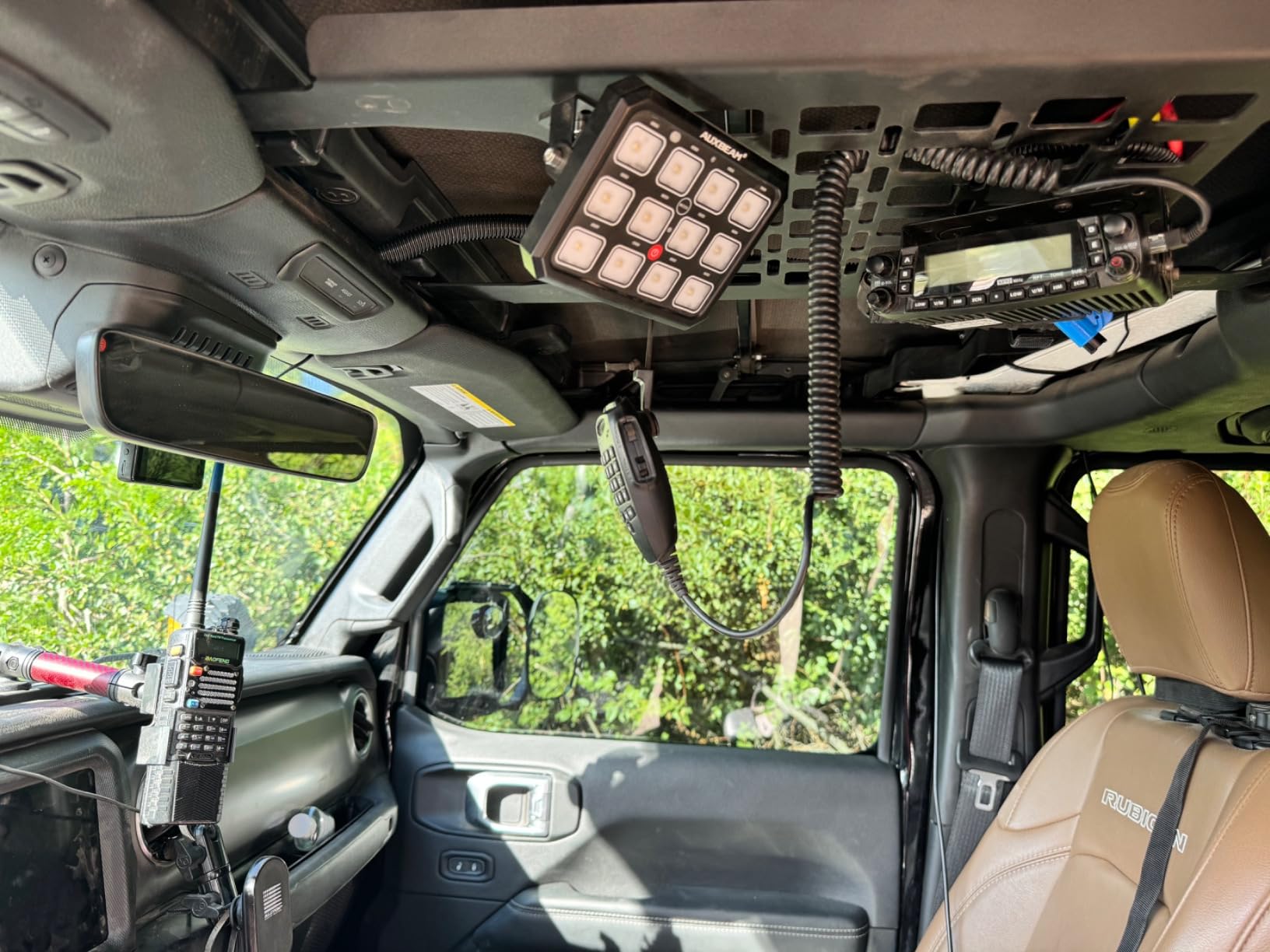 Auxbeam 12 Gang Switch Panel Bluetooth RGB AC-1200 with APP & Remote Control Toggle Momentary Pulsed Switch Pod Off Backlight for Truck Offroad 12-24V Waterproof 3 Years Warranty customer photo 2