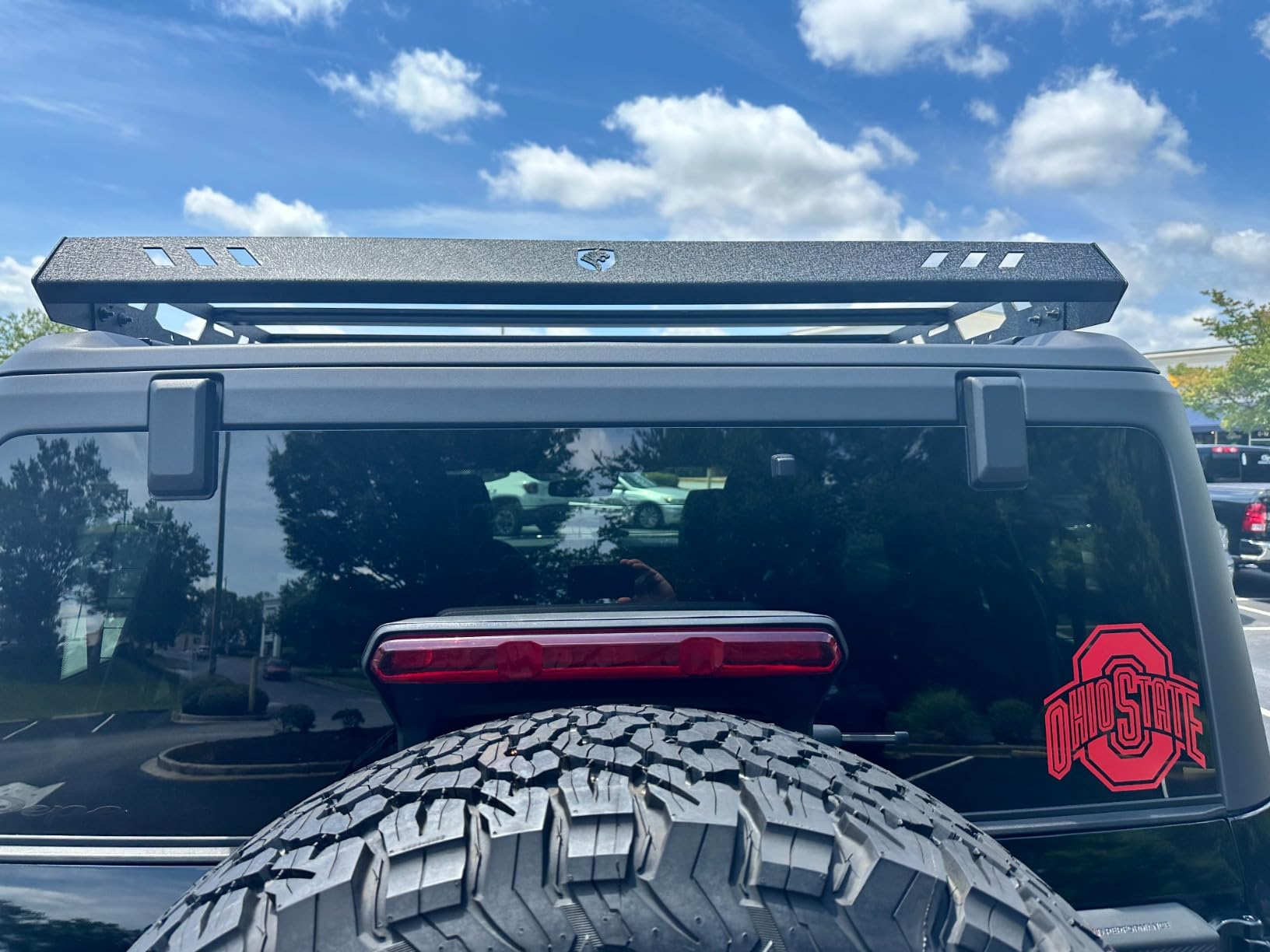 Tyger Auto Platform Style Roof Rack Compatible with 2021-2026 Ford Bronco 4-Door with Hardtop | Not for Bronco Sport | Cargo Storage Carrier for Outdoors Gear| Paintable Color Inserts | TG-RR1F33778 customer photo 2