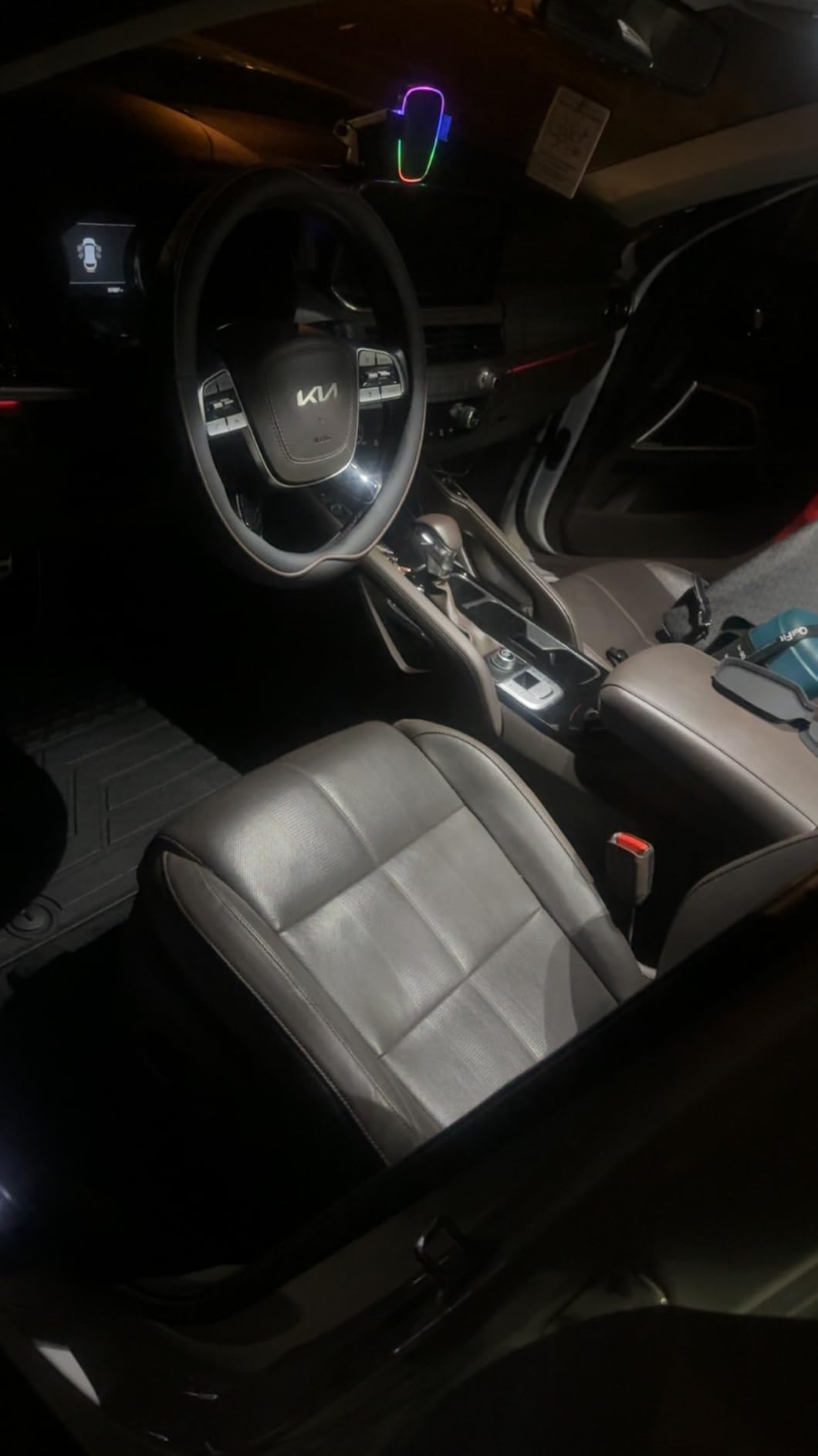 Rongtaod Cargo Mat Compatible with 2020-2025 Kia Telluride Cargo Liner Trunk Mat TPE All Weather Back Seat Cover Protector customer photo 2