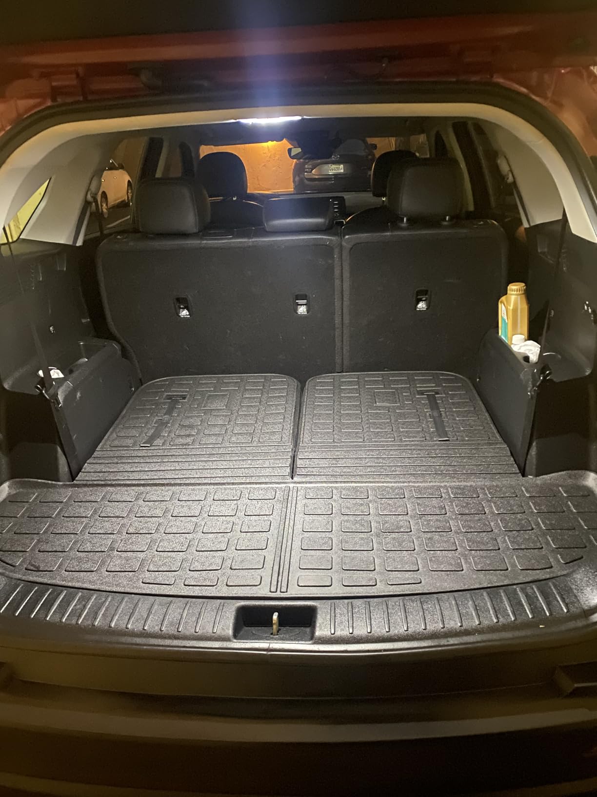 Rongtaod Cargo Mat Compatible with 2021-2025 2026 Kia Sorento Cargo Liner Trunk Mat TPE All Weather Back Seat Cover Protector 2024 Sorento Accessories (Trunk Mat with Backrest Mat) customer photo 1