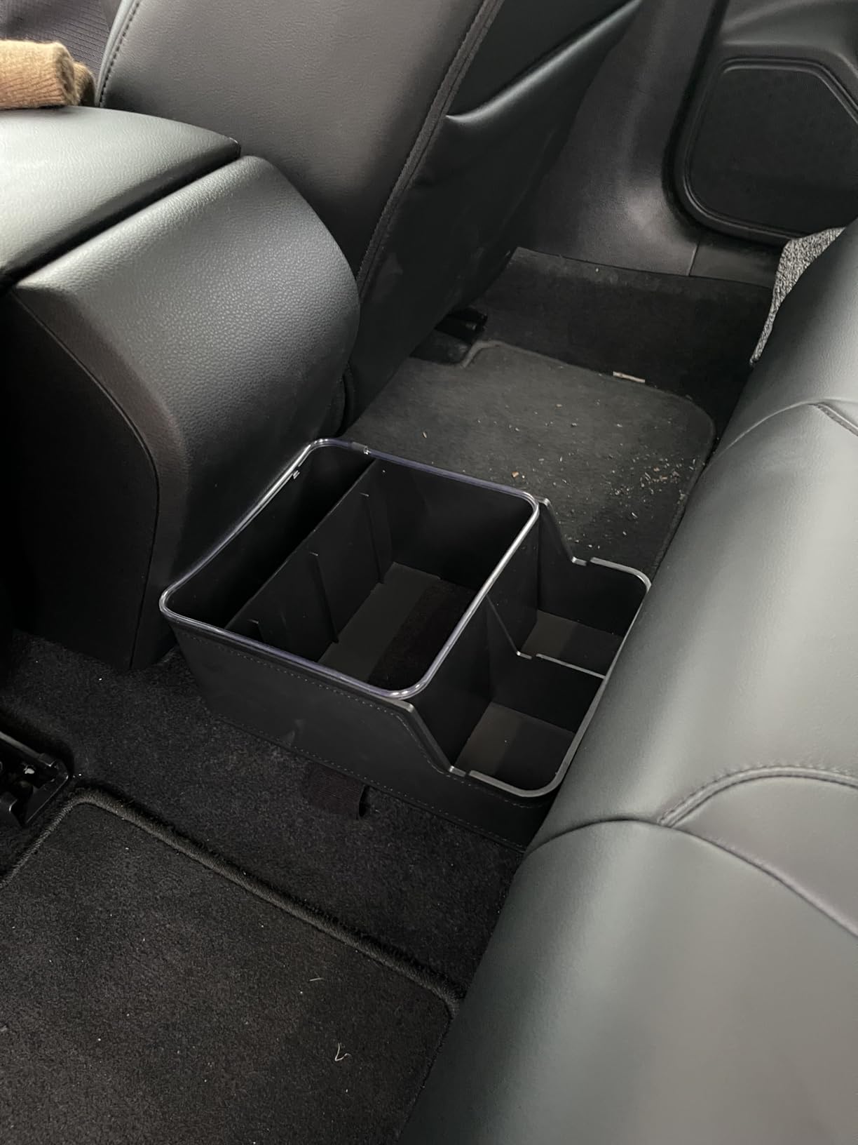 Car Storage Organizer Between Seats, Center Console Armrest Storage Box Back Seat Organizer customer photo 2