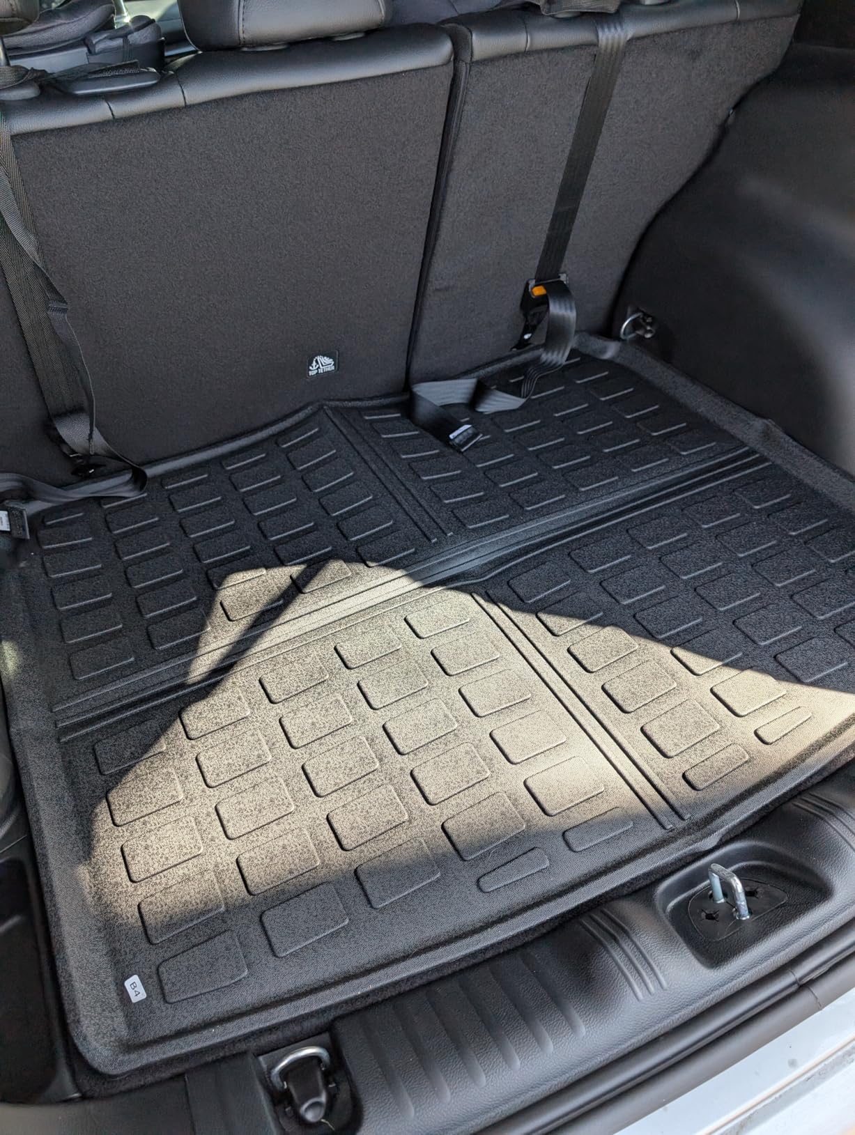 Floor Mats Compatible with 2021-2025 2026 Kia Sorento 6&7 Passenger Cargo Mat TPE Back Seat Cover Protector 2024 Sorento Accessories (Fit 6&7 Seats,Trunk Mat with Backrest Mats+Floor Mats) customer photo 2