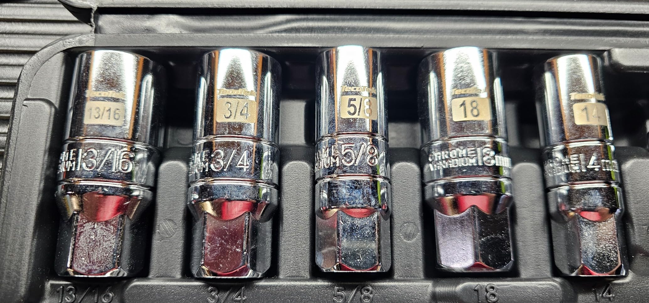 11-Piece Spark Plug Socket Set with 3/8