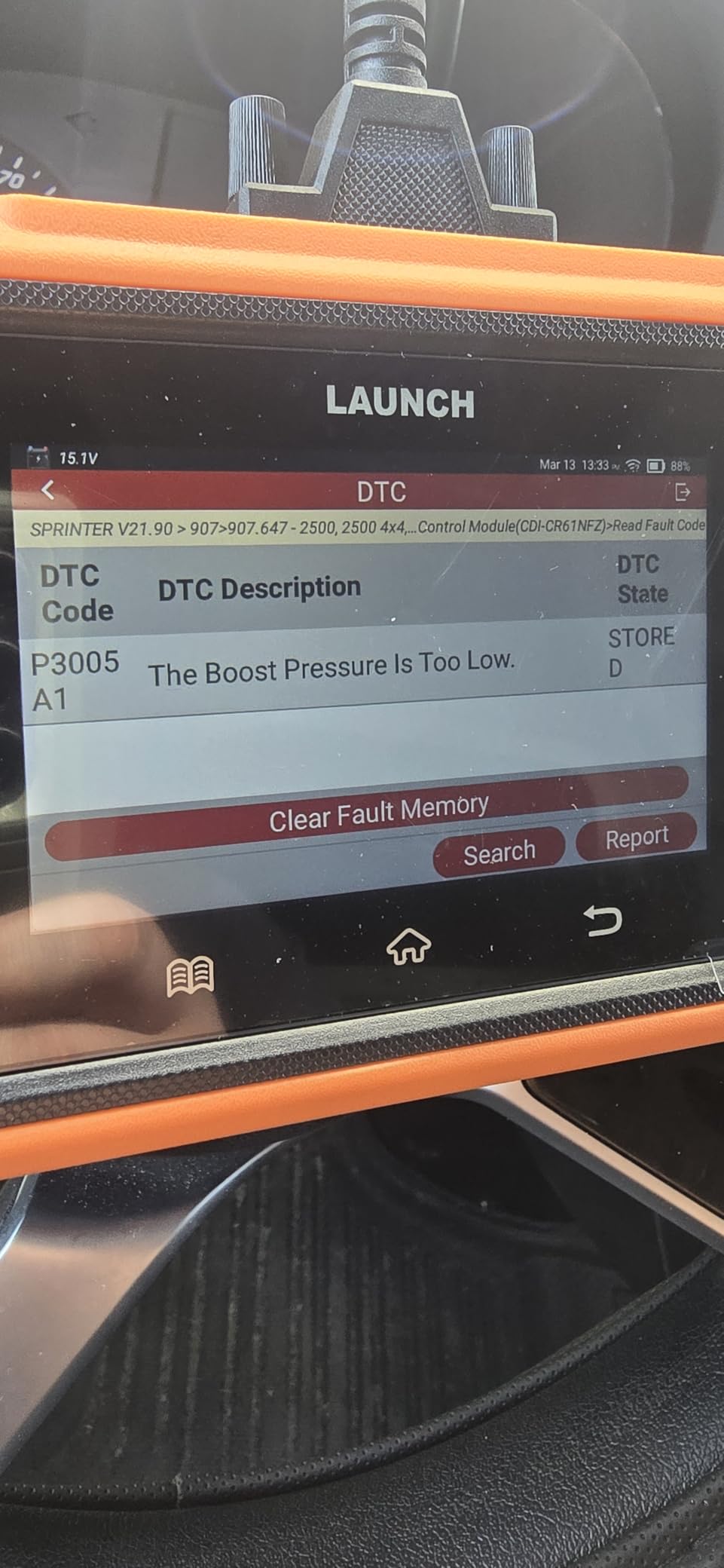 2026 LAUNCH Creader Elite V2.0 fit for Mercedes-Benz MB Sprinter Maybach Bi-Directional Scan Tool, OBD2 Scanner, Full System Diagnostic, All Reset Service, ECU Code, Auto Vin, Lifetime Free Update customer photo 2