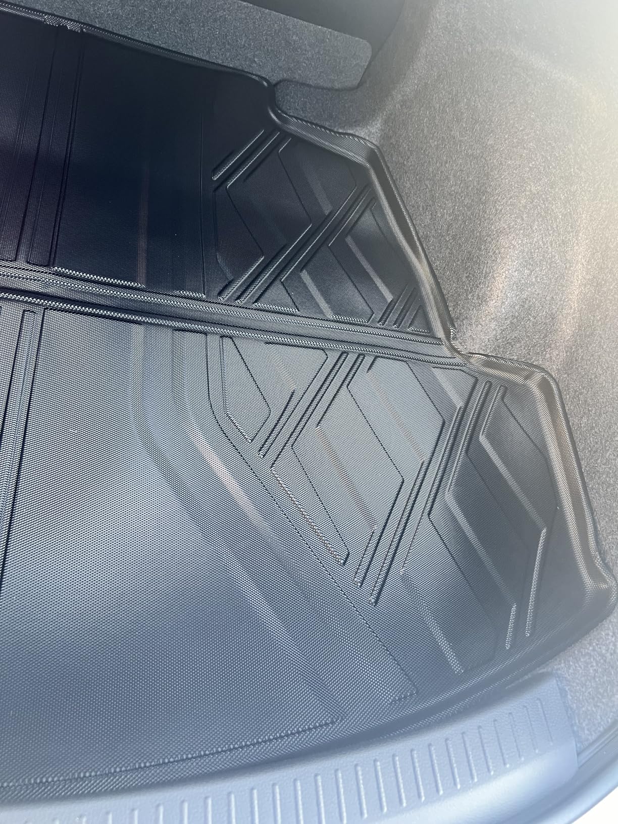 Original 2022-2025 Corolla Cross Cargo Liner for Toyota Corolla Cross FWD SUV - Custom Fit TPE Trunk Mat - All Weather Cargo Mat for Toyota Corolla Cross (Not Fit AWD/Hybrid Model) customer photo 2