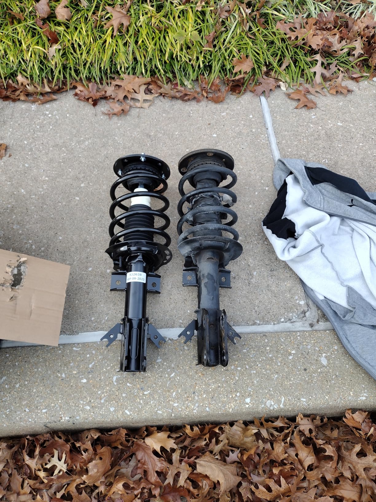 Detroit Axle - Front Struts for 2013-2018 Toyota RAV4 [Excludes Sport Package], 2014 2015 2016 2017 Struts with Coil Spring Replacement Quick Install Ready Struts Shocks Assembly customer photo 1