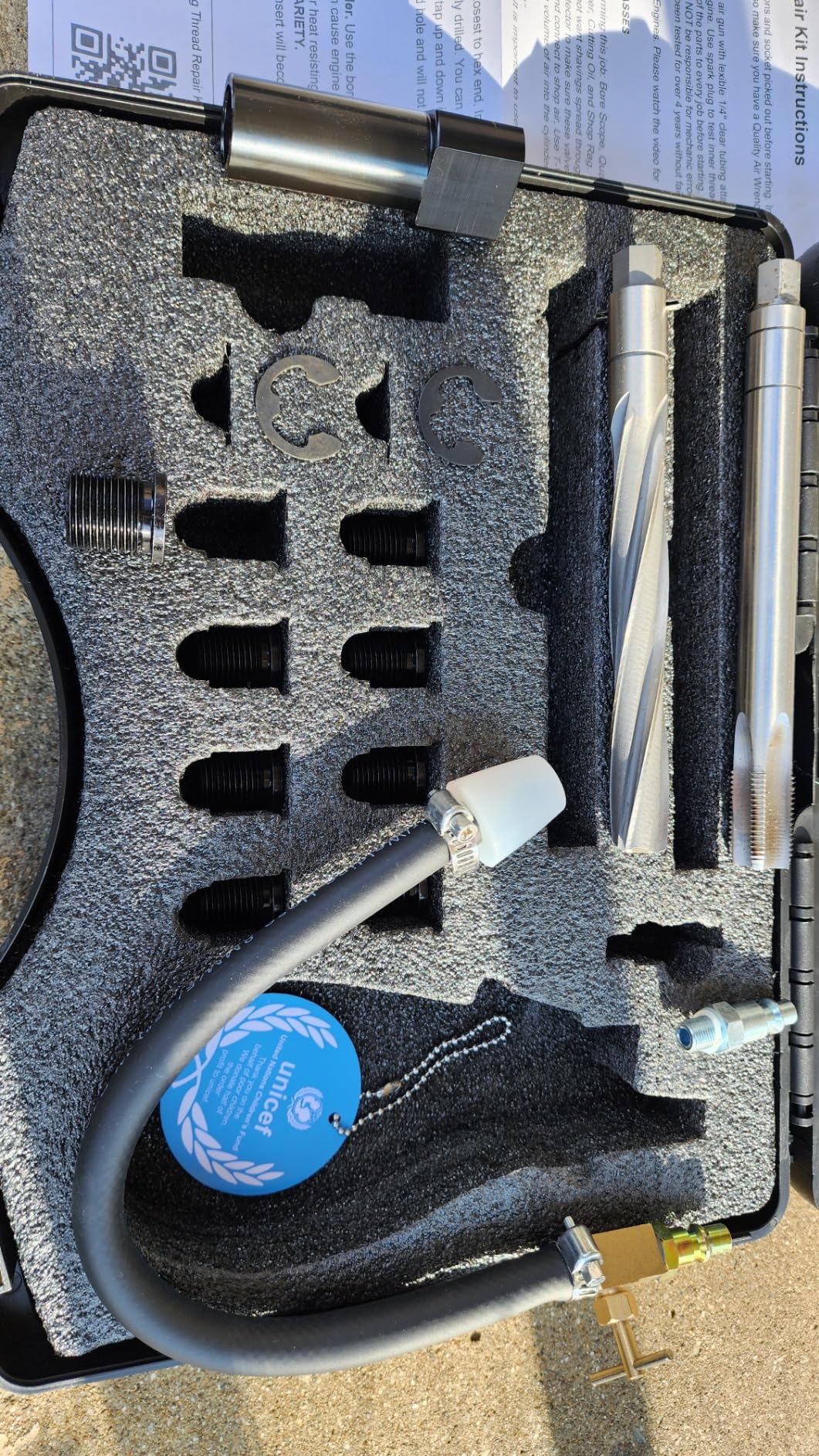 38900 Two Valve Ford Triton Tool Kit, Foolproof Repair System, Spark Plug Thread Repair Kit (Standard Version) customer photo 2