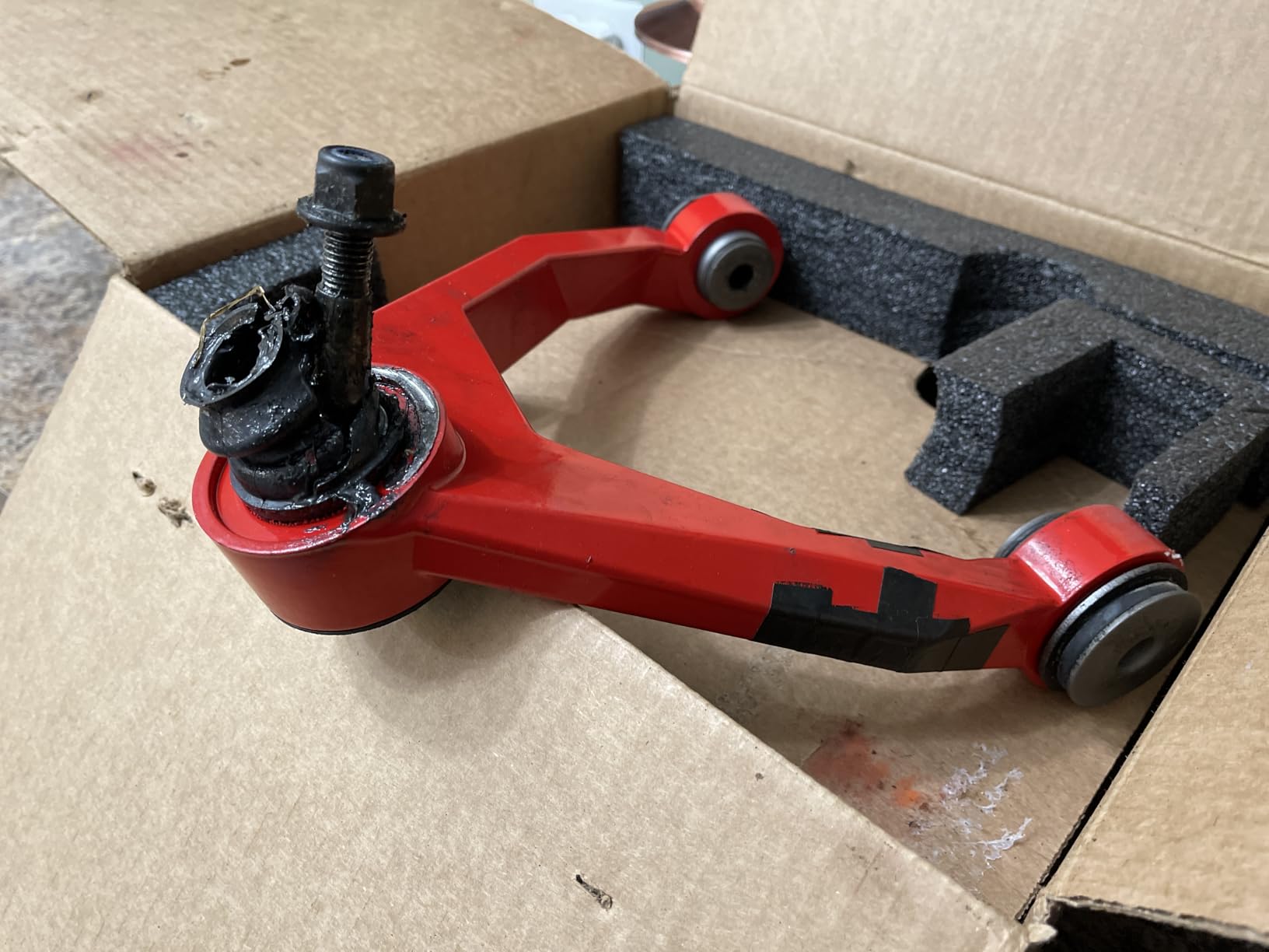 Rough Country Forged Upper Control Arms for 2007-2018 Chevy/GMC 1500-19401ARED customer photo 2