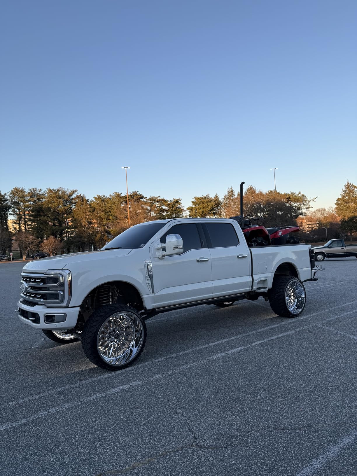JY PERFORMANCE 5 Inch ID Diesel Exhaust Tip Elbow Tip 5'' Inlet 6'' Outlet 23'' Long Chrome Turndown Exhaust Tip with Clamp customer photo 1