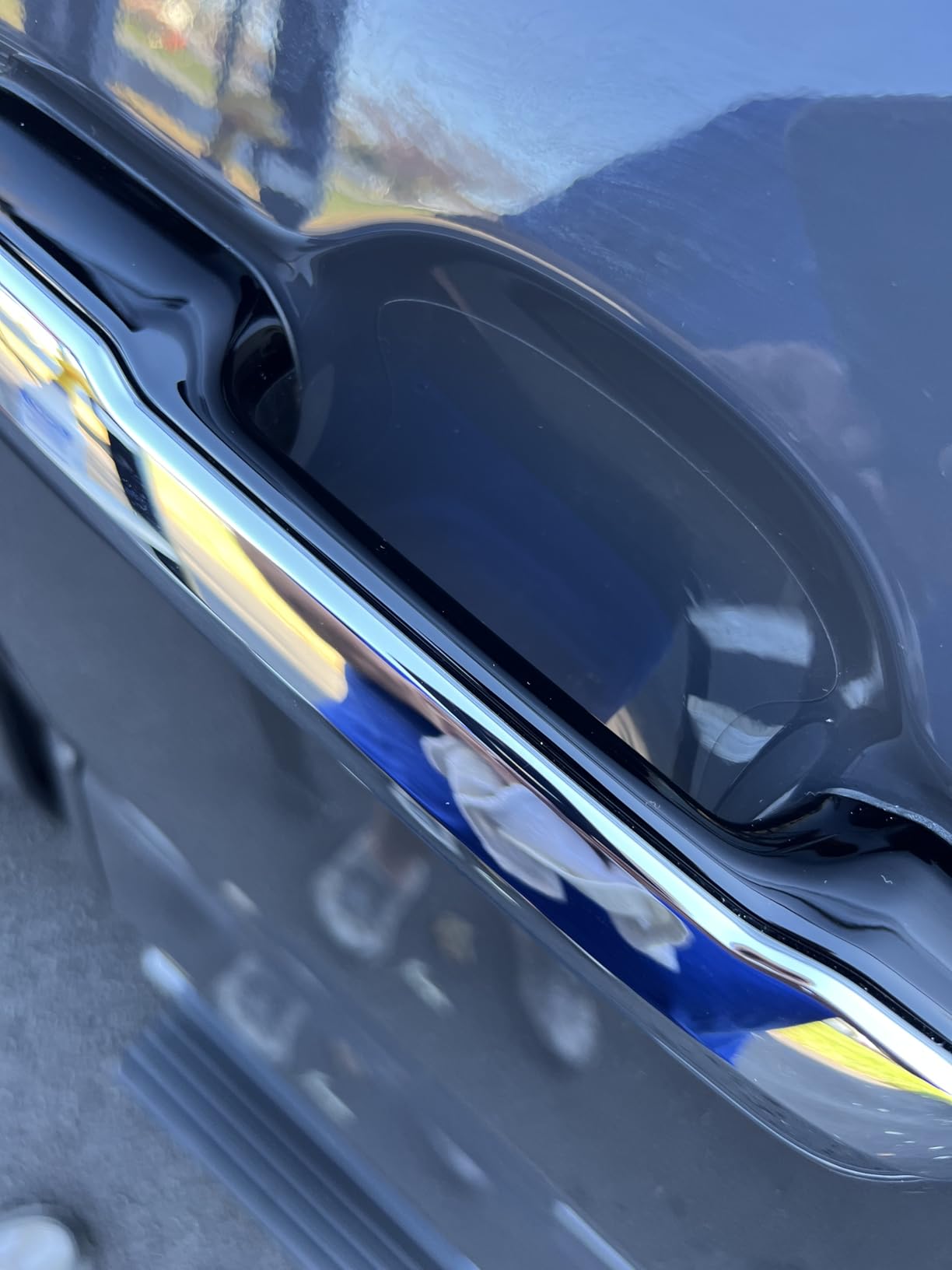 [3M]-5pcs Customized Car Door Handle Cup Protector Made with 3M Paint Protection Film, Sticker/Guard, Clear(Transparent), Anti Scratch, Universal Fit for Most Cars (Clear/5pcs) customer photo 2