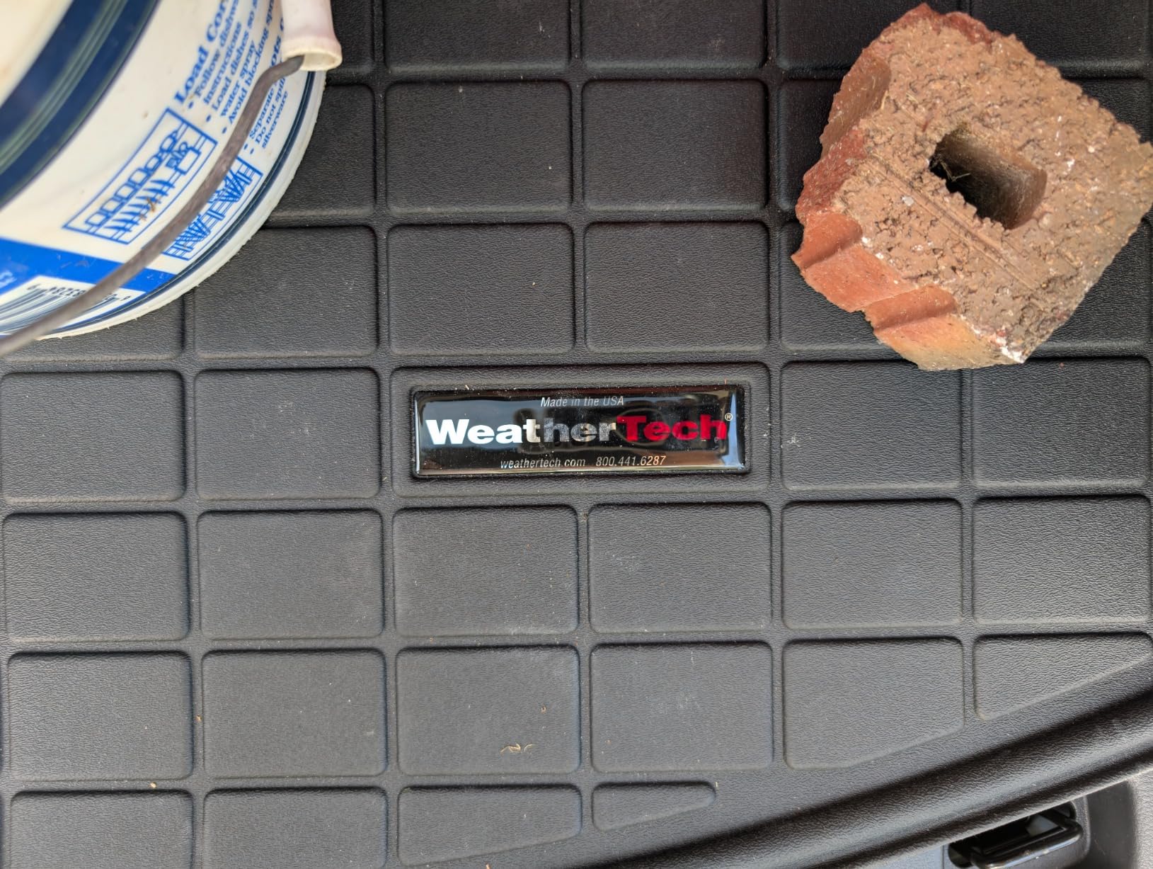WeatherTech Cargo Trunk Liner for Mazda CX-90 PHEV, CX-90 Behind 2nd Row (401705), Black customer photo 1