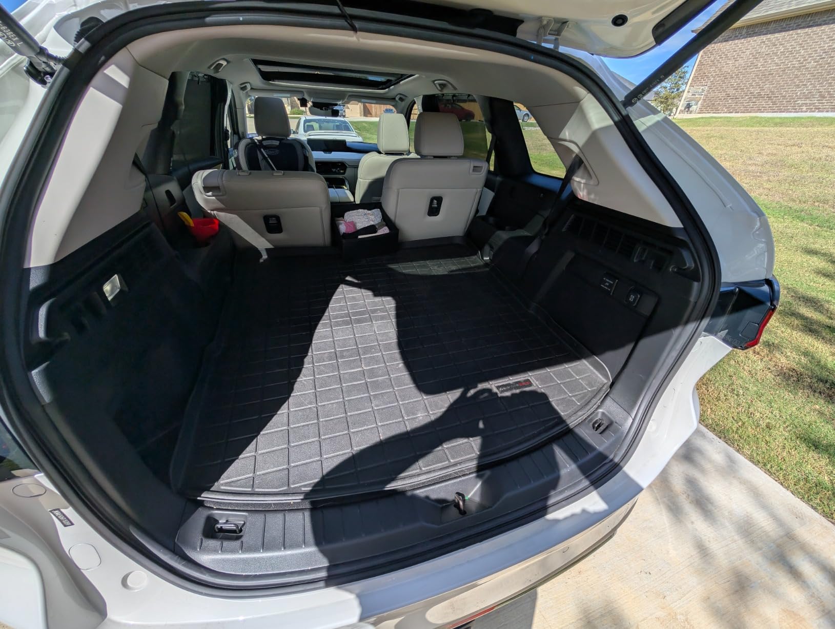 WeatherTech Cargo Trunk Liner for Mazda CX-90 PHEV, CX-90 Behind 2nd Row (401705), Black customer photo 2