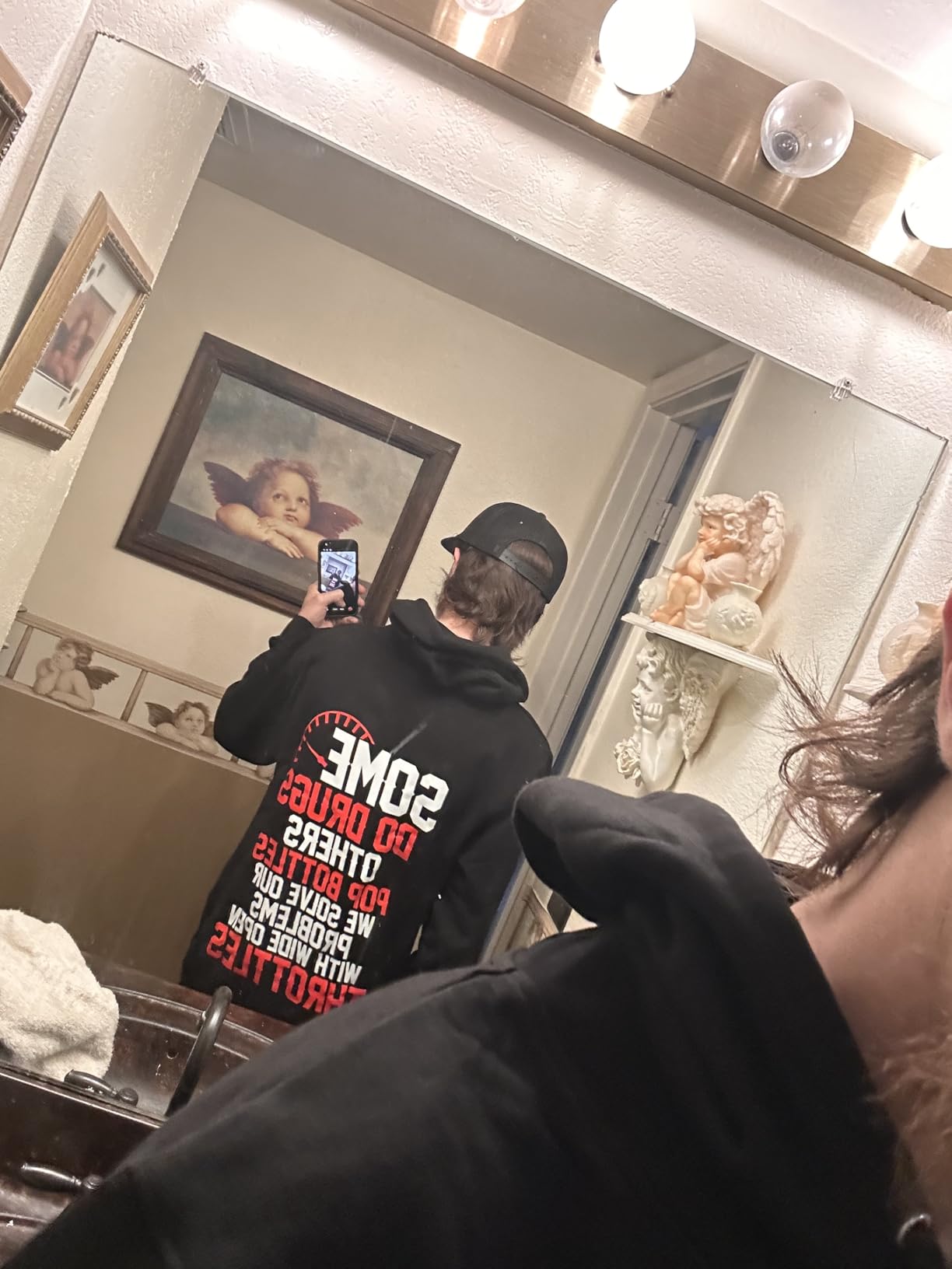 Long Sleeve Hooded Sweatshirt | Adult Unisex Automotive Enthusiasts Car Truck Bike Racing Funny Hoodie Sweatshirt customer photo 1