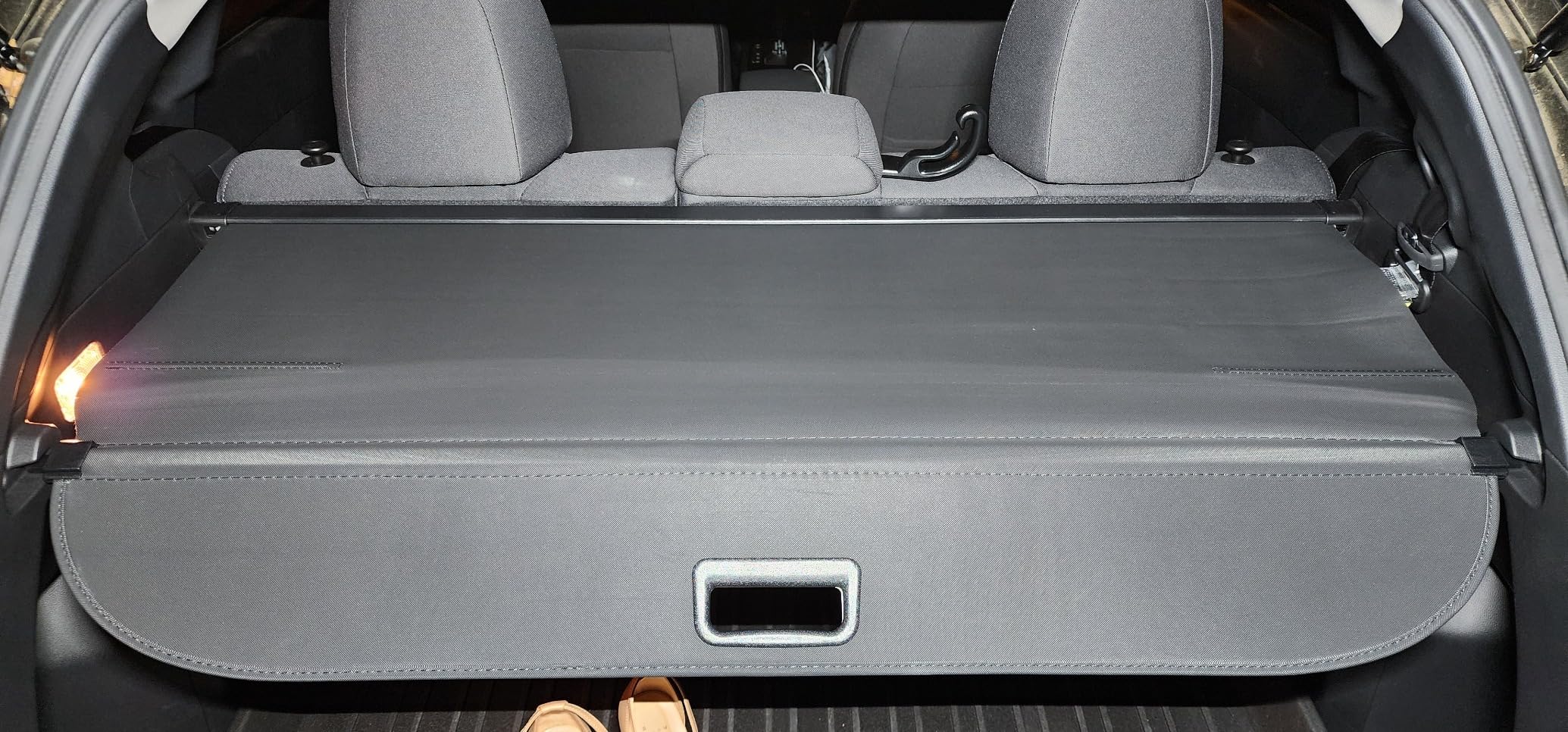 SCITOO Retractable Rear Cargo Cover Shade 2020-2024 Fit for Hyundai Palisade 3.8L Rear Trunk Retractable Security Shade Cover customer photo 2