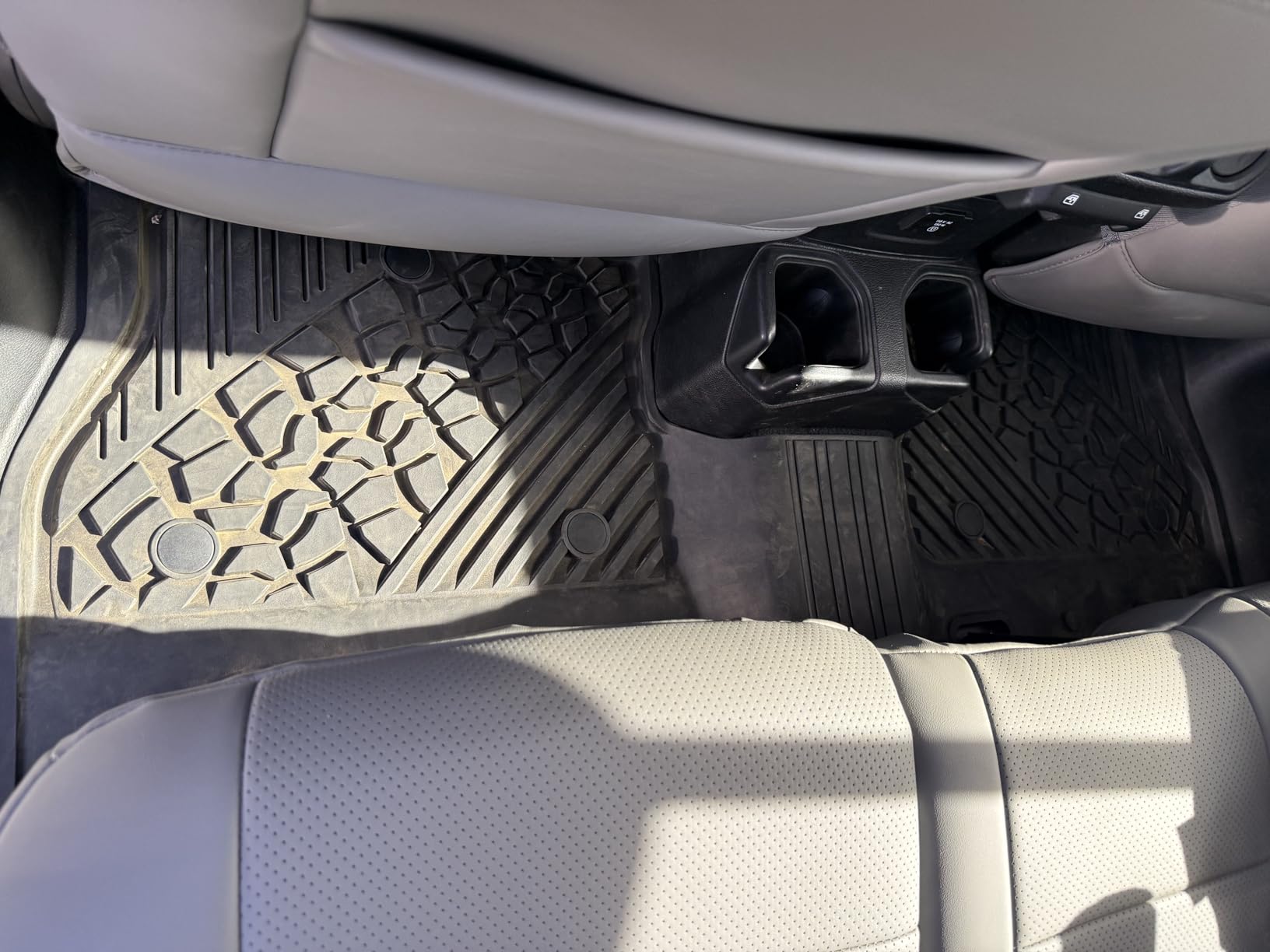 LASFIT Cargo Mat for Jeep Grand Cherokee 2011-2020 2021 5 Seats, All Weather TPE Custom Fit Rear Trunk Mat Trunk Liner Cargo Liner, Black customer photo 1