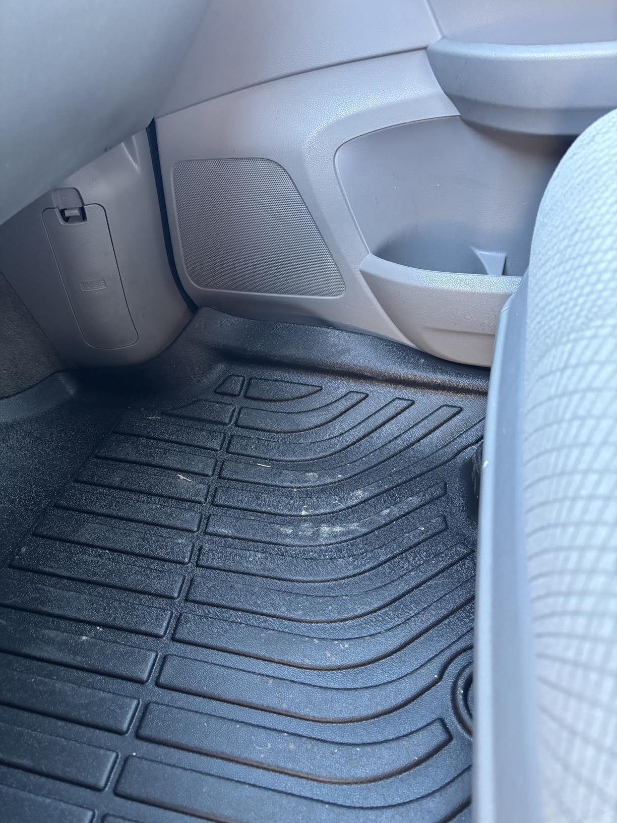 HAFIDI Floor Mats & Cargo Liner Set Fit for 2018-2024 Buick Enclave All Weather Protection TPE Anti-Slip Automotive Full Set Floor Liners Custom Accessories - Black customer photo 2