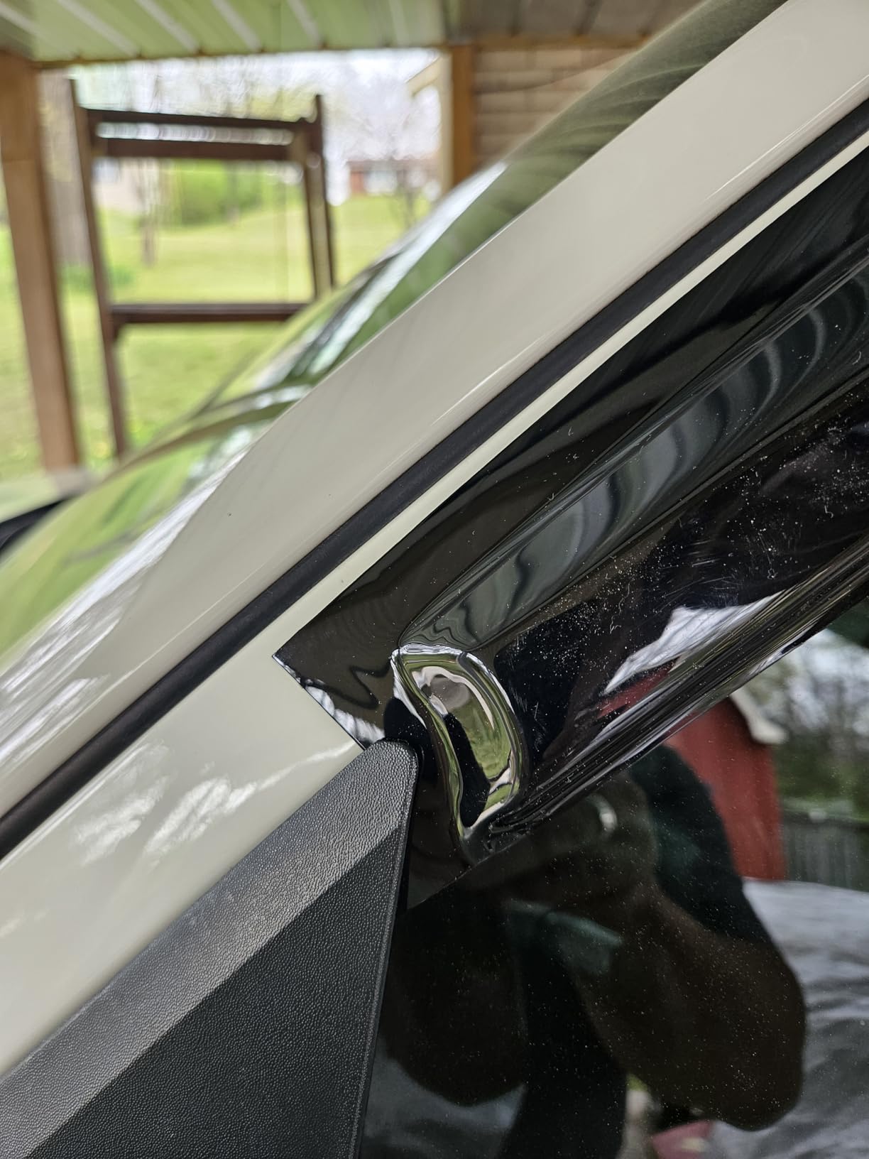 KPY Window Visor Compatible with Honda Accord Sedan 2008-2012, 4PC Rain Guard Side Window Vent Deflectors Tape-On Mugen Style, 2008 2009 2010 2011 2012 customer photo 1