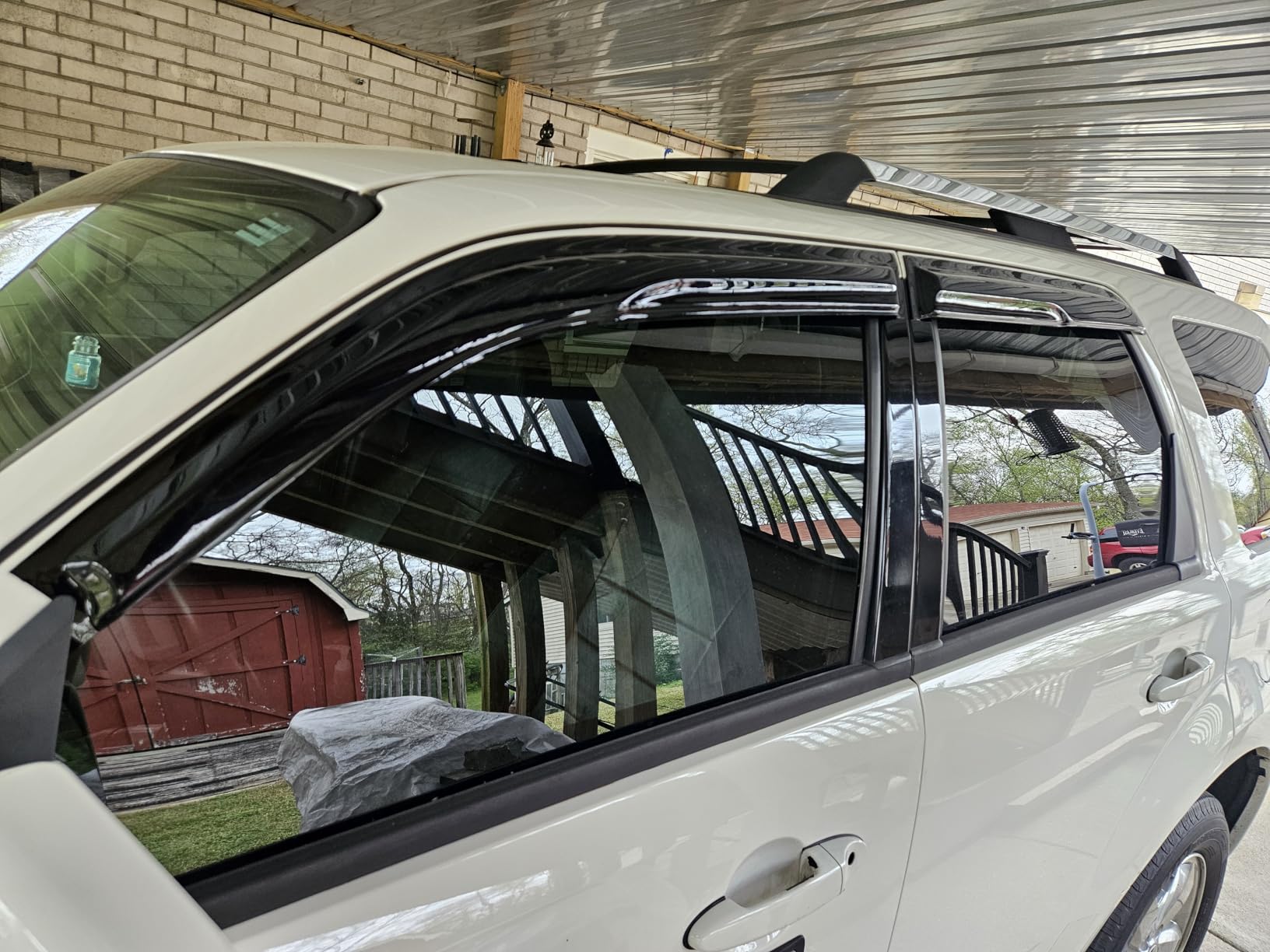 KPY Rain Guards Fit for 2016-2022 Honda HRV, Out-Channel Window Visors Vent Wind Deflectors 4PC, Car Accessories for 16-22 HR-V customer photo 1