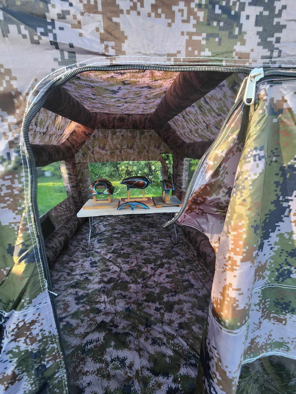 Inflatable Paint Booth 20x13x9FT Large Inflatable Spray Booth Tent with Air Filter System Air Blower for DIY Spray Car Parts Painting Workstation Motorcycle Garage customer photo 2