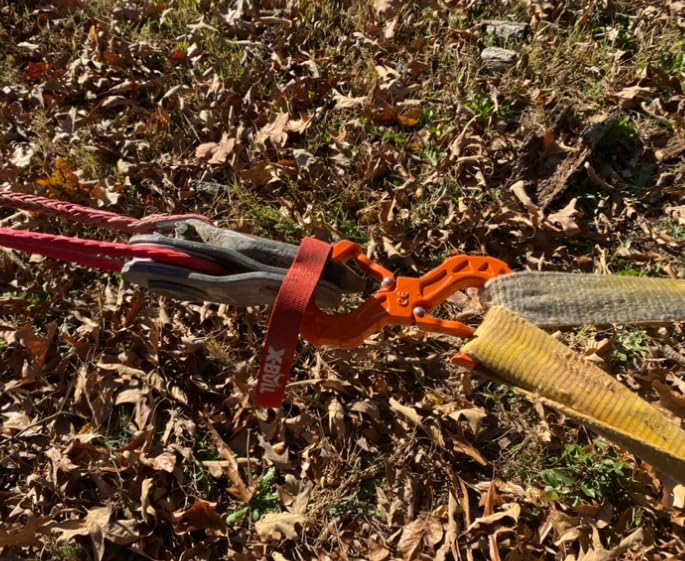 3/8 Tow Hook, Winch Hook for Off-Road Recovery, Towing Shackle 33000 Lbs, G80 Heavy Duty Strength Integrated Winch Quick Shackle, Red customer photo 1