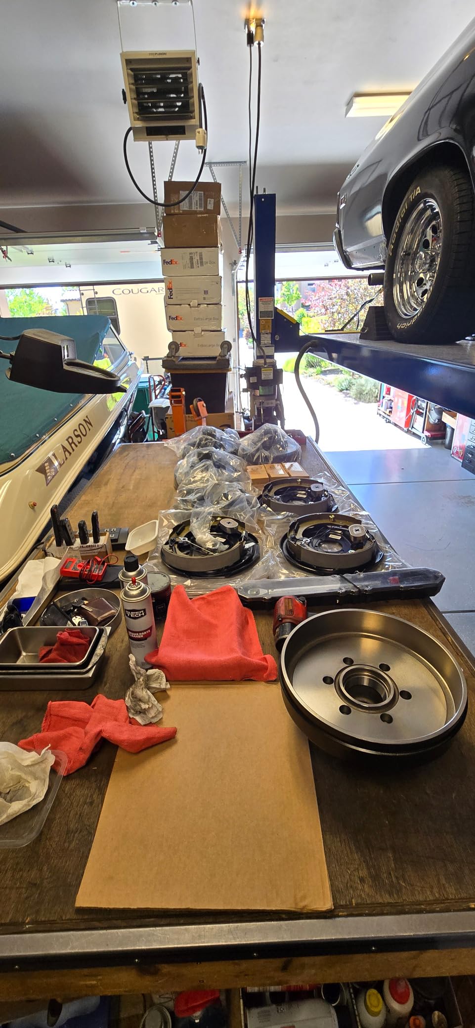 SOUTHWEST WHEEL 5,200 lbs. Trailer Axle Self Adjusting Electric Brake Kit (2-Pack) customer photo 2