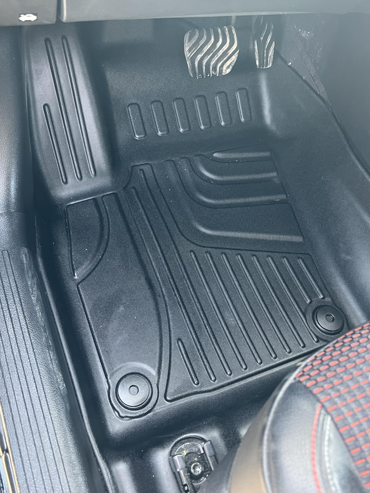 All Weather Floor Mats Fit for Nissan Pathfinder 2022-2025(8 Seat), 1st & 2nd & 3rd Row Full Set, Heavy Duty Car Floor Liners-Black Pathfinder Accessories customer photo 2