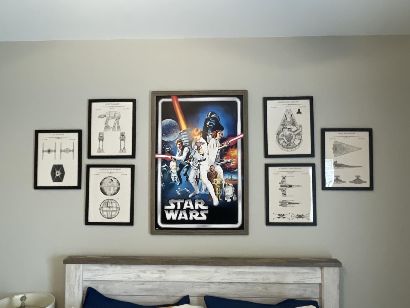 Poster Master 4-Piece Luxury Cars Blueprint Print - Vehicle Patent Poster - Sports Car & Automobile Art - Technical Drawing Wall Design - Great Garage or Man Cave Decor - 8x10 UNFRAMED Wall Art customer photo 1