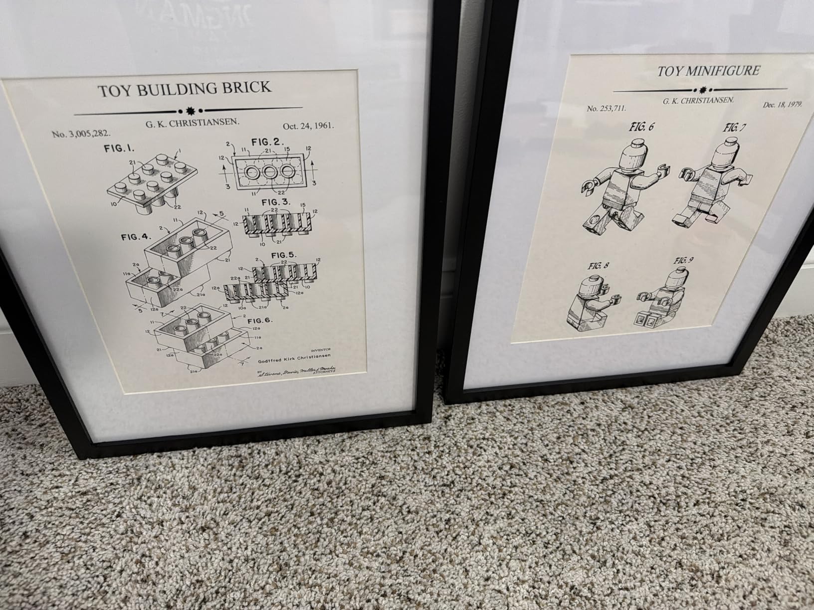 Poster Master 4-Piece Luxury Cars Blueprint Print - Vehicle Patent Poster - Sports Car & Automobile Art - Technical Drawing Wall Design - Great Garage or Man Cave Decor - 8x10 UNFRAMED Wall Art customer photo 2