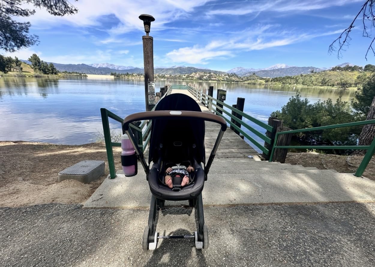 Doona Sunshade Extension | Doona Accessories Stroller for Summer | Car Seat Cover Attachment for Sun Protection | Carseat Canopy for Baby Sun Shade Extender | Also Compatible with Carseat customer photo 2