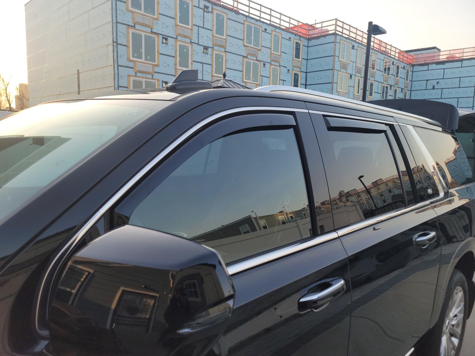 CLIM ART in-Channel Incredibly Durable Rain Guards Compatible with Sonata 2020-2026, Original Window Deflectors, Vent Window Visors, Vent Deflector, 4 pcs. - 620290 customer photo 2