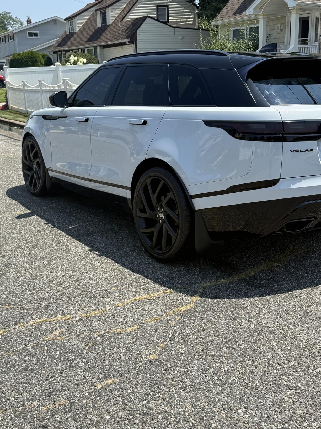 Mudguards Mud Flaps Splash Guards Fenders Compatible with 2018-2024 Land Rover Range Rover Velar, 4pcs Mud Guard Kit, Black customer photo 1