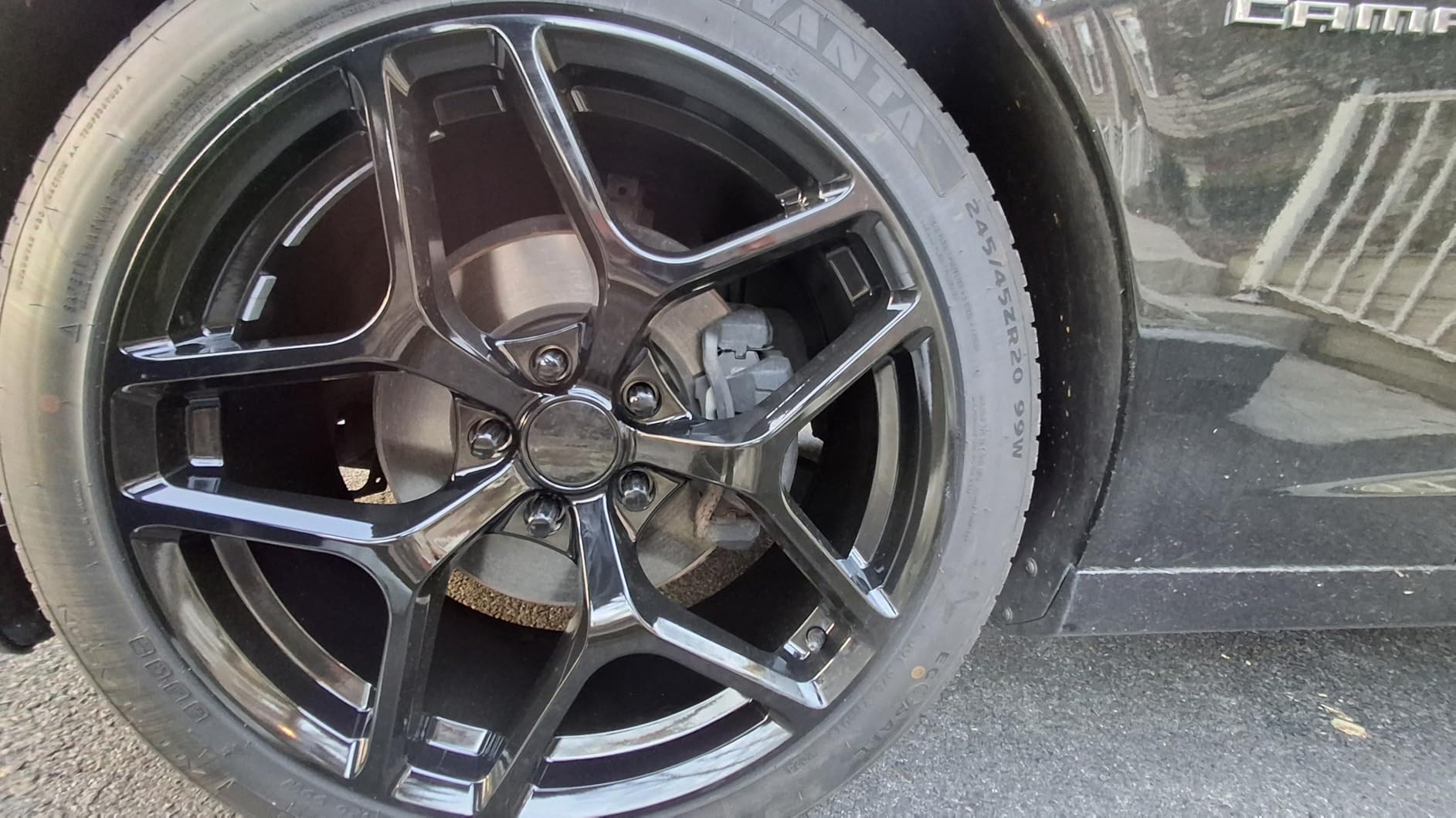 White Knight M14x1.50 (Black Chrome) Duplex 7 Spline Lug Nuts with Key (for Aftermarket Wheels), EZ Installation, Durable Carbon Steel with Stylish Black Chrome Finish, 3809LBK-24AM (24 Pack) customer photo 2