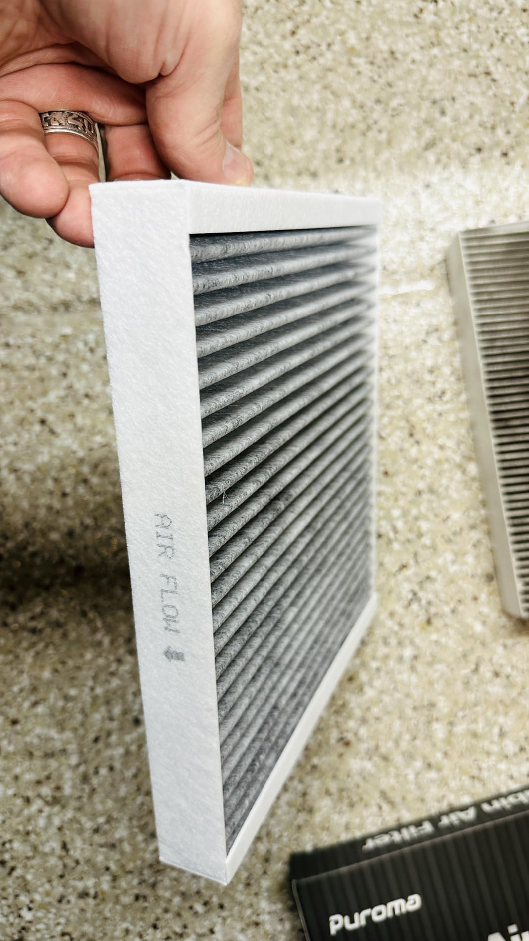 Puroma Cabin Air Filter with Activated Carbon, Replacement for CP966, CF11966, Select Buick Enclave, Encore GX, Envision, Regal, LaCrosse, Cadillac, GMC, Bolt EV, Camaro, Colorado customer photo 1