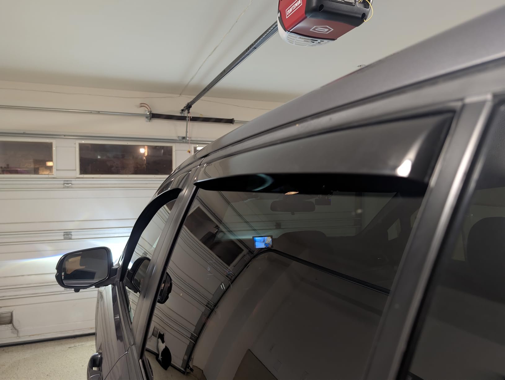 Window Deflectors Smoke Tinted In-Channel Side Window Vent Visor Deflectors Rain Guards Compatible with Taos 2022-2026 - 4pcs. GW0597 customer photo 1