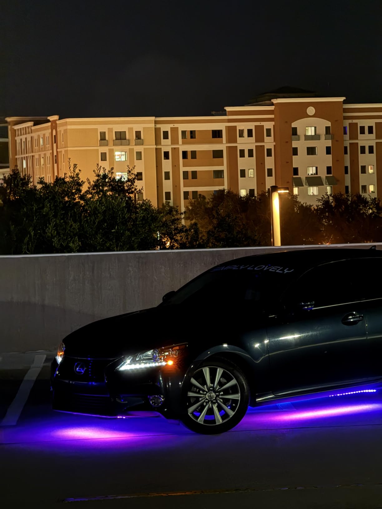 Underglow Car Lights, 4 pcs RGB-IC Smart LED Lights with APP and Remote Control, 16 Million Colors DIY Sound Active Function Music Mode, Underglow Kit for Car, SUVs, Trucks (Dream Color) customer photo 2