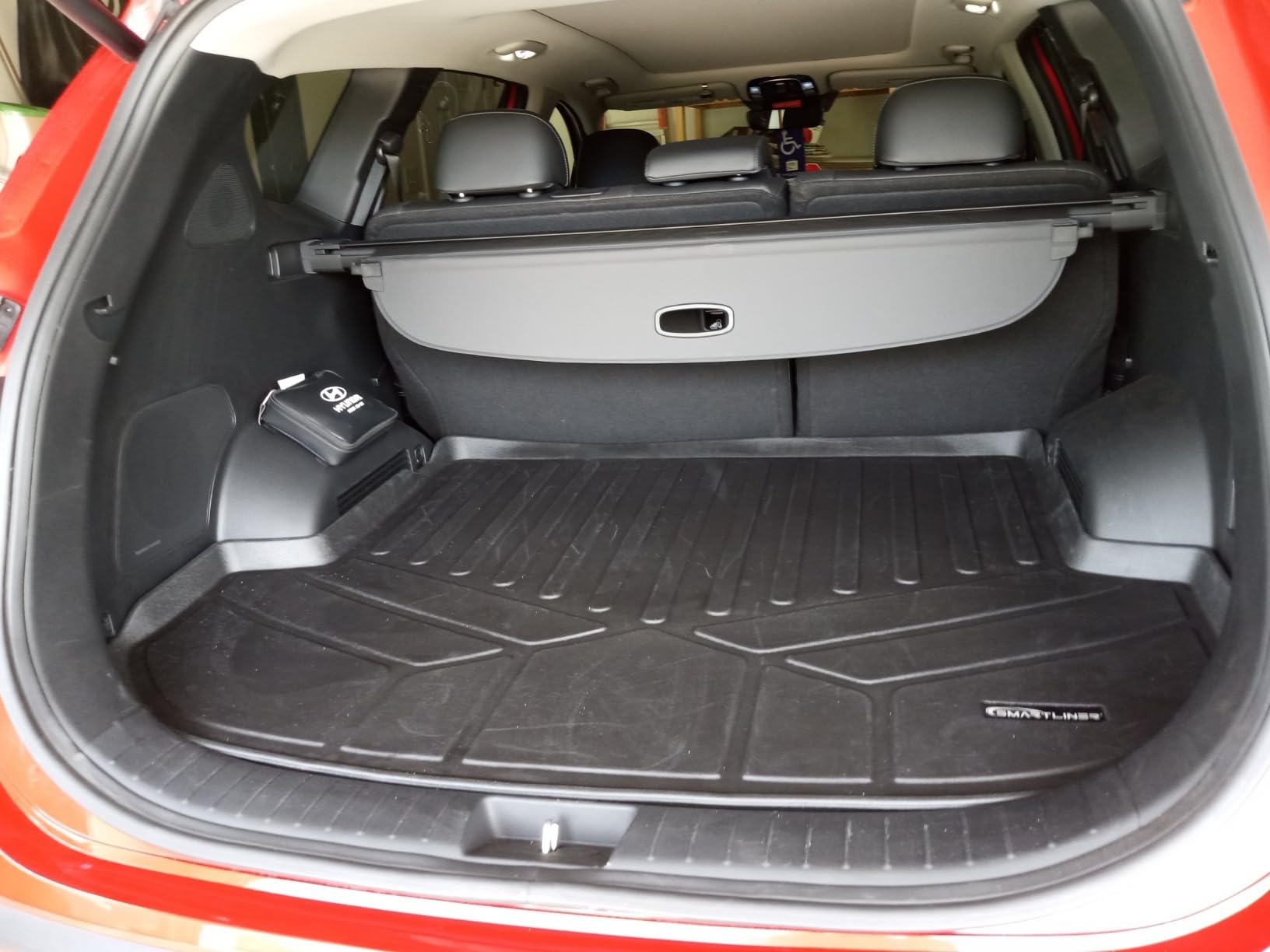 SMARTLINER Custom Fit Cargo Liner Behind 2nd Row for 2024-2025 Hyundai Santa Fe customer photo 2