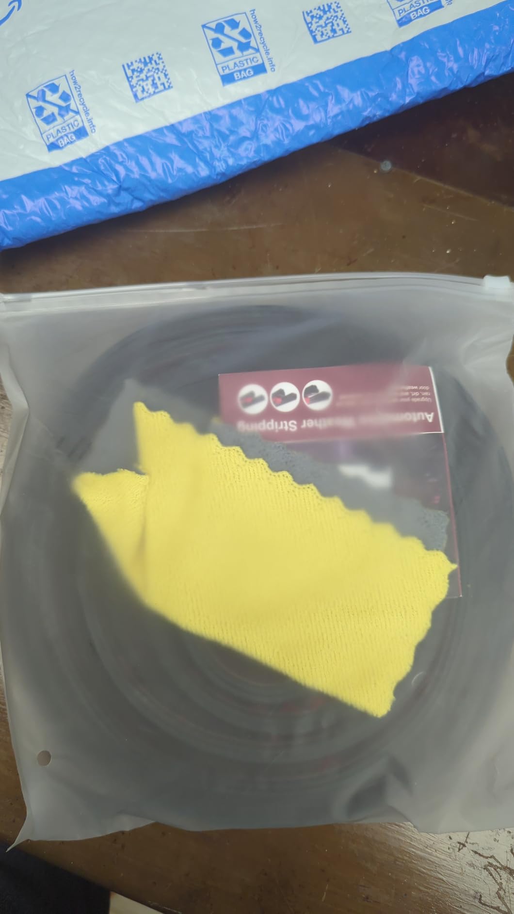 53.8 Ft Car Door Seal Strip Universal Self Adhesive Automotive Weather Stripping, Double Layer 5-Hole Car Door Soundproofing Strip, Rubber Seal Strip for Cars Trucks SUVs RVs customer photo 1