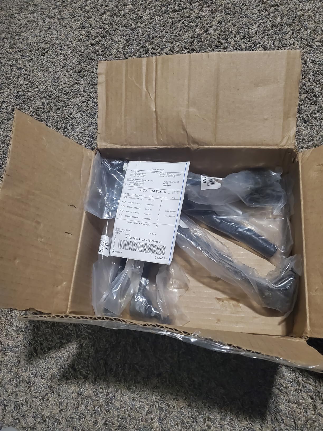 Detroit Axle - 8pc Front Rear Struts Sway Bars for Toyota 2012-2017 Camry 4 Struts with Coil Spring Assembly 4 Sway Bar End Links 2013 2014 2015 2016 Replacement Suspension Kit customer photo 2