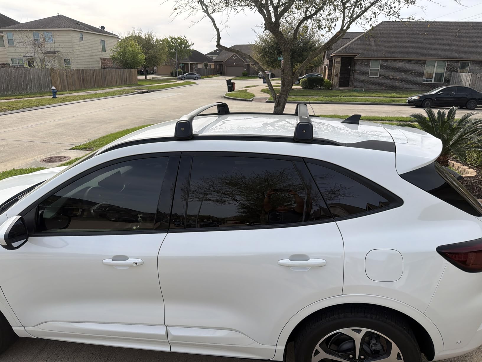 Snailfly Upgraded Roof Rack Cross Bars Fit for 2020-2026 Land Rover Defender 110 130 Cargo Carrier Crossbars with Locks (Not for 90) customer photo 1