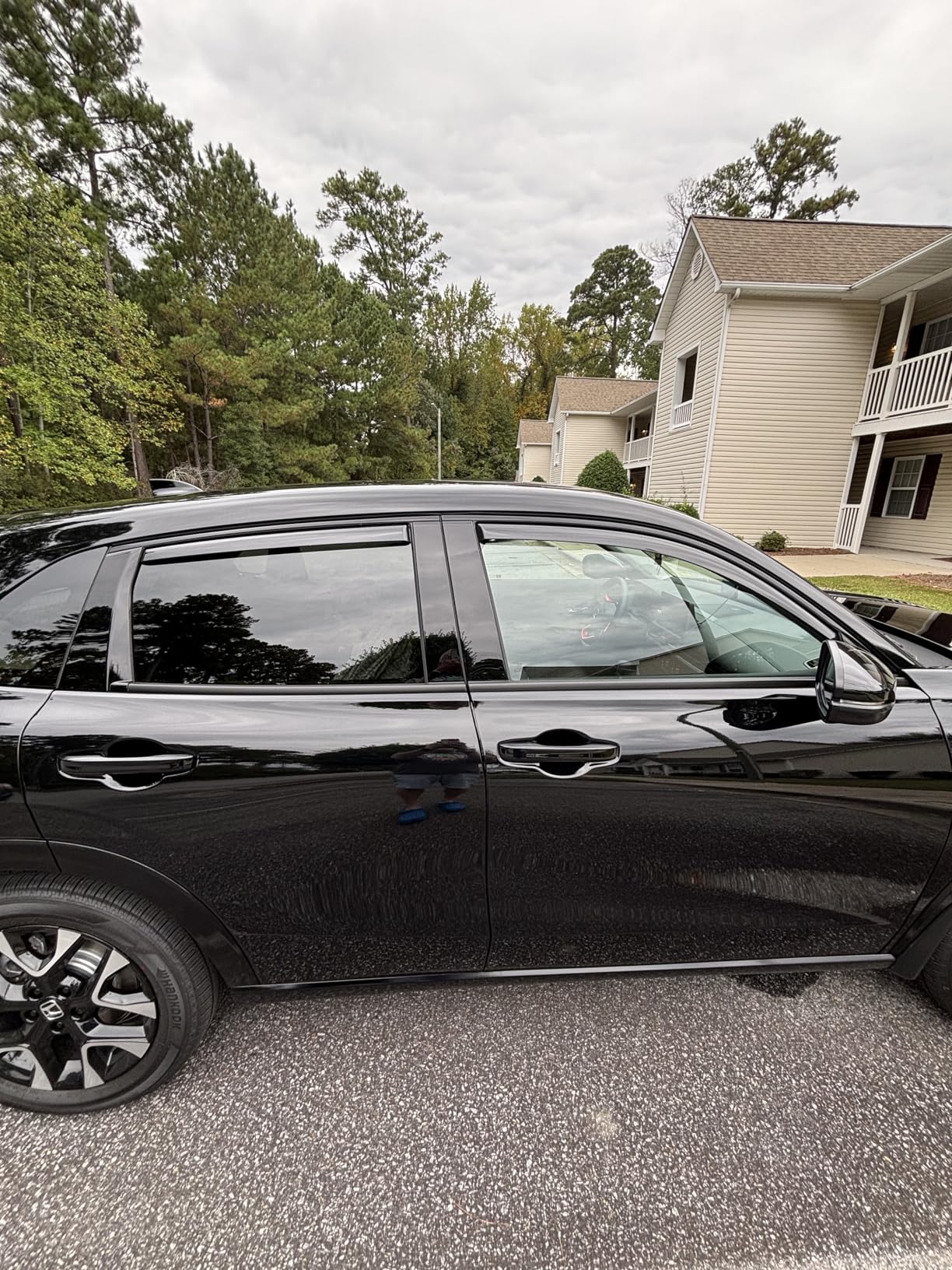 Extra Durable Window Deflectors in-Channel Window Visors Rain Guards Fit for Honda HR-V 2023-2026, Sun Visors, Wind Vent for Shades, Exterior Car Accessories - 4pcs. AG0594 customer photo 2