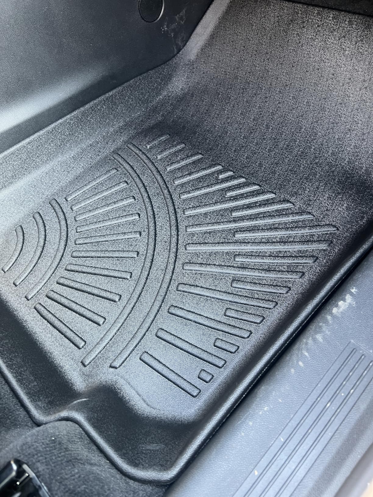 Jenofa-Car Floor Mats for VW ID.4 2021-2026 All Weather Mats Cargo Mat Custom Waterproof Durable Full Set Floor Liners for Volkswagen ID4 Accessories Black customer photo 2