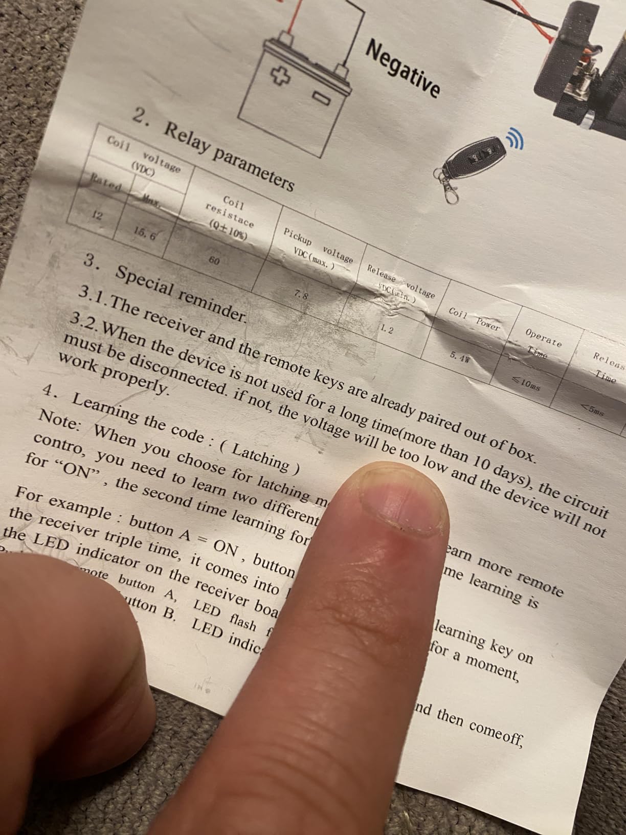 500A Remote Battery Disconnect Switch, 12V DC Car Kill Switch Anti Theft Kit Prevent Battery Drain Remote Kill Switch for Car Auto, RVs and Trucks (2 Keys) customer photo 2