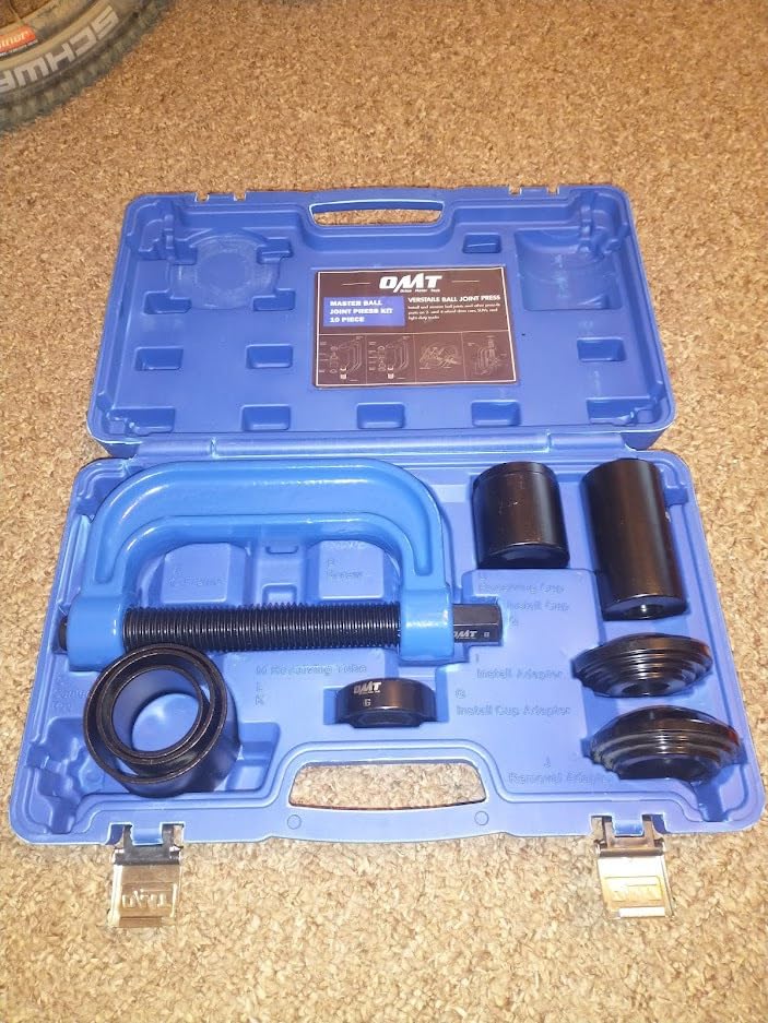 Orion Motor Tech 34pc Ball Joint & Wheel Bearing Press Kit, Front Wheel Drive Bearing Puller Tool Set with Sliding Screws Sleeves, 4-in-1 Ball Joint Press & U Joint Removal Tool Set customer photo 1